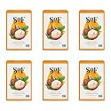 South Of France SoF Triple Milled Bar Soap - With Coconut Oil & Organic Shea Butter- Vegan & Non GMO- Free From Phthalates, Sulfates & Parabens- Shea Beauty & Personal Care South Of France