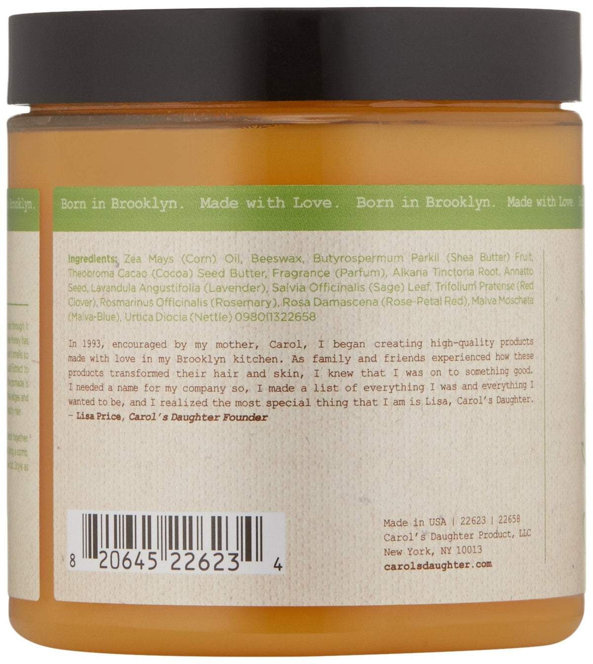 Carol's Daughter Mimosa Hair Honey Hair Dress Shine Pomade, 8 Ounce Beauty & Personal Care Carol's Daughter