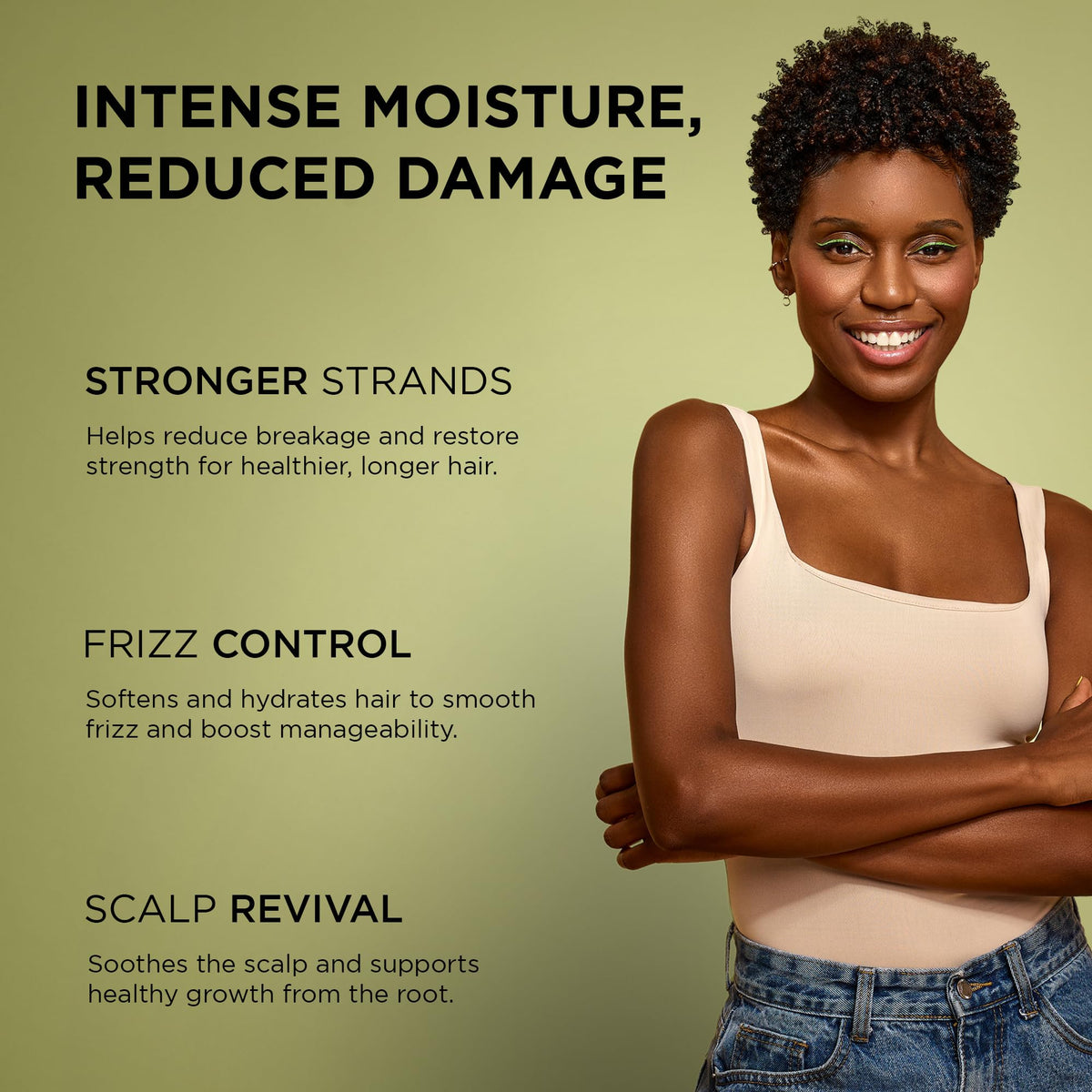 African Pride Feel It Formula Strengthening Leave-In Cream, 12 Oz