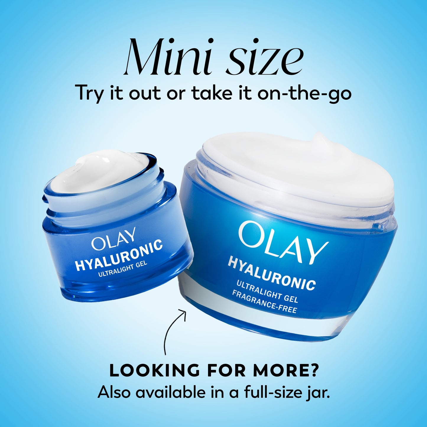 Olay Regenerist Hyaluronic + Peptide 24 Gel Face Moisturizer, Fragrance-Free, Trial Size, .5 oz Beauty & Personal Care Olay