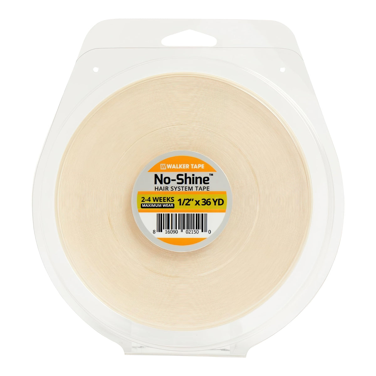 Walker Tape No-Shine Roll 1/2 x 36 Yards for Wig Installs, Lace Systems, Toupee Applications, Hair Tape Prep and Adhesive Strips Use Offering