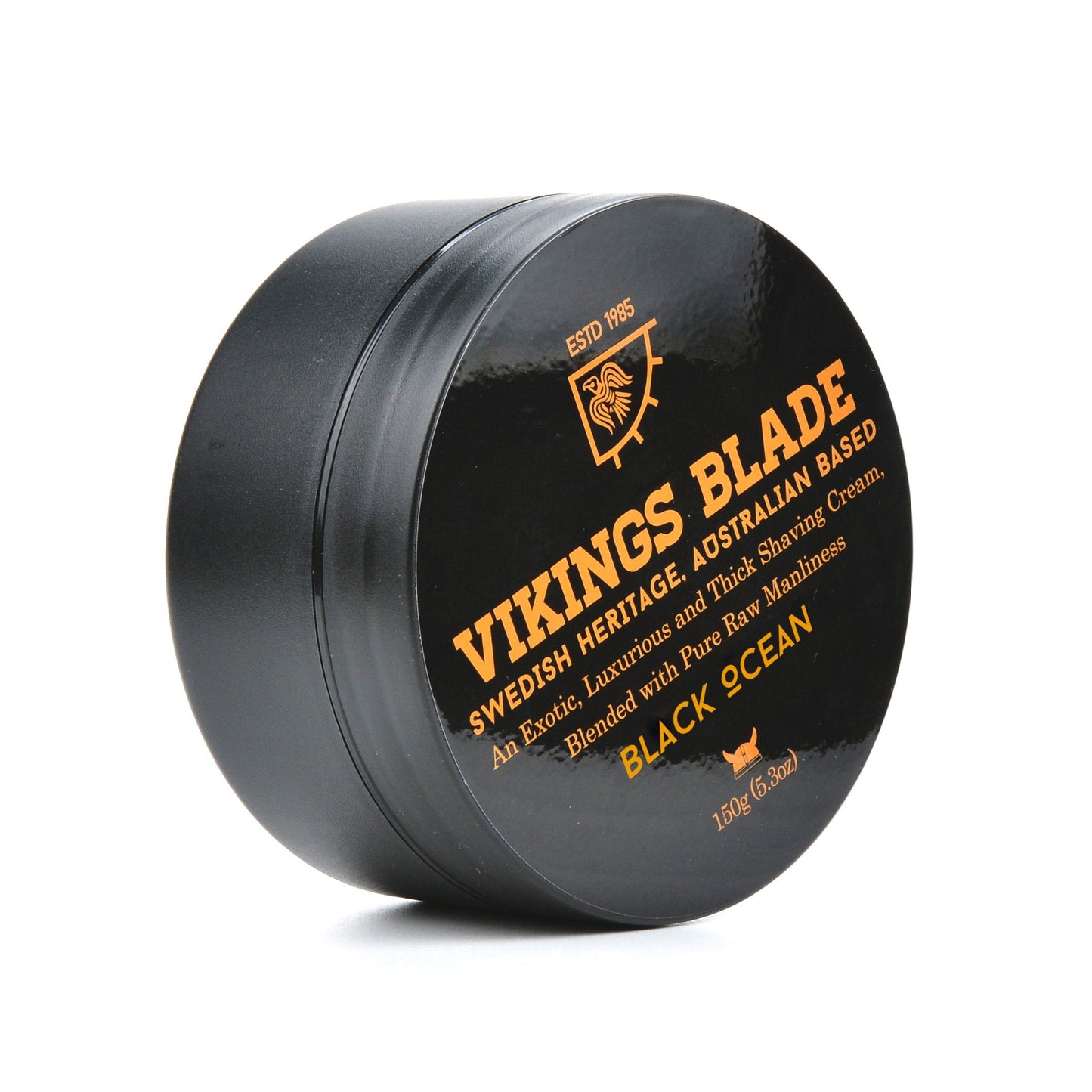 VIKINGS BLADE Luxury Shaving Cream, Black Ocean Scent, Silky Buttery Smooth, Surfactant Base. Refreshing, Clean, Close, FOAMING Shave Cream Beauty and Personal Care Vikings Blade