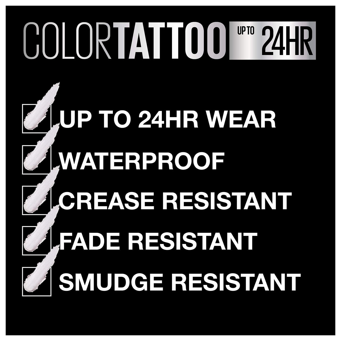 Maybelline New York Color Tattoo 24 Hour Longwear Cream Eyeshadow Makeup, Trailblazer, 0.14 Oz Beauty & Personal Care MAYBELLINE