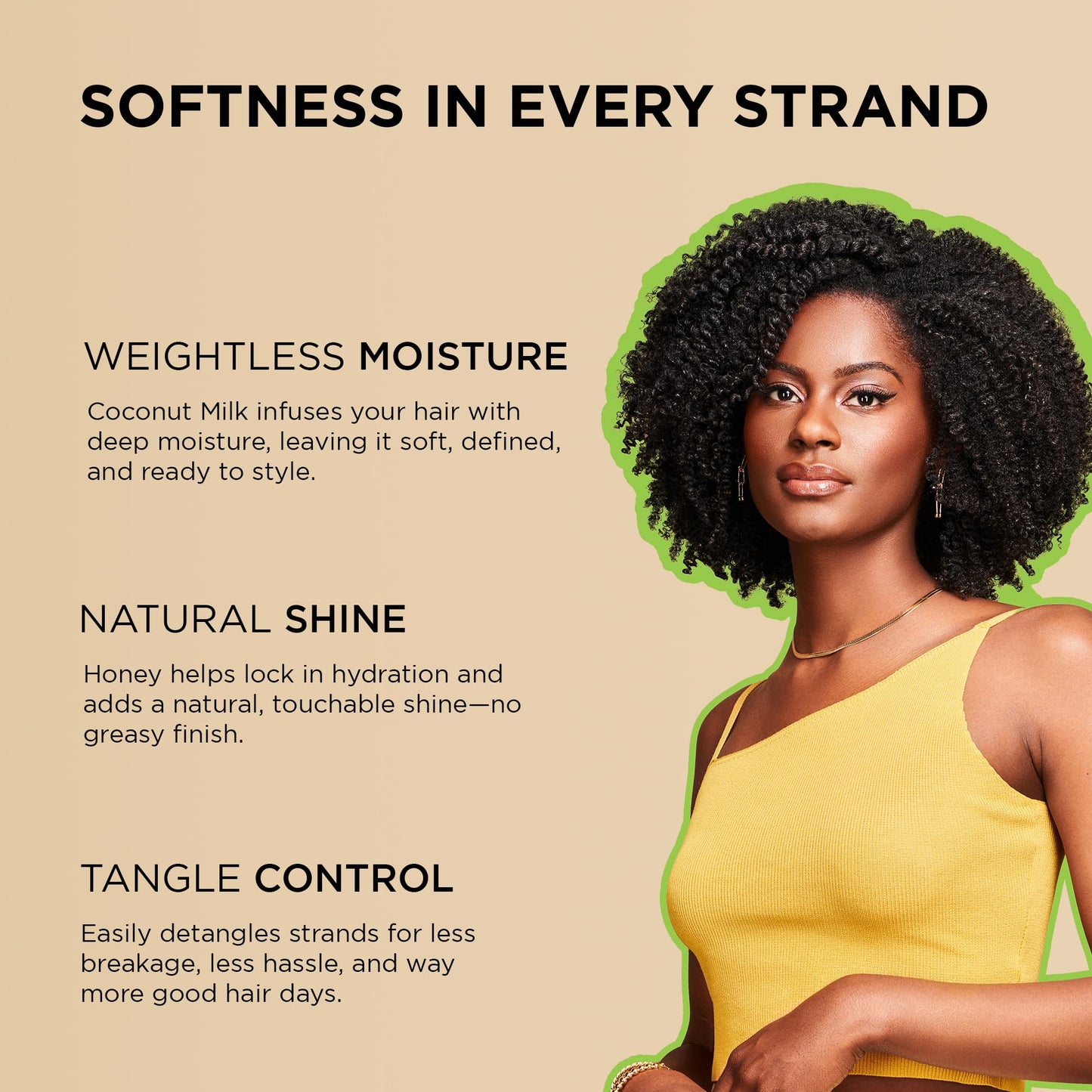 African Pride Moisture Miracle Leave-In Conditioner Spray with Coconut Milk & Honey, Hydrates & Shines Coils & Curls, 8 Oz Beauty & Personal Care African Pride