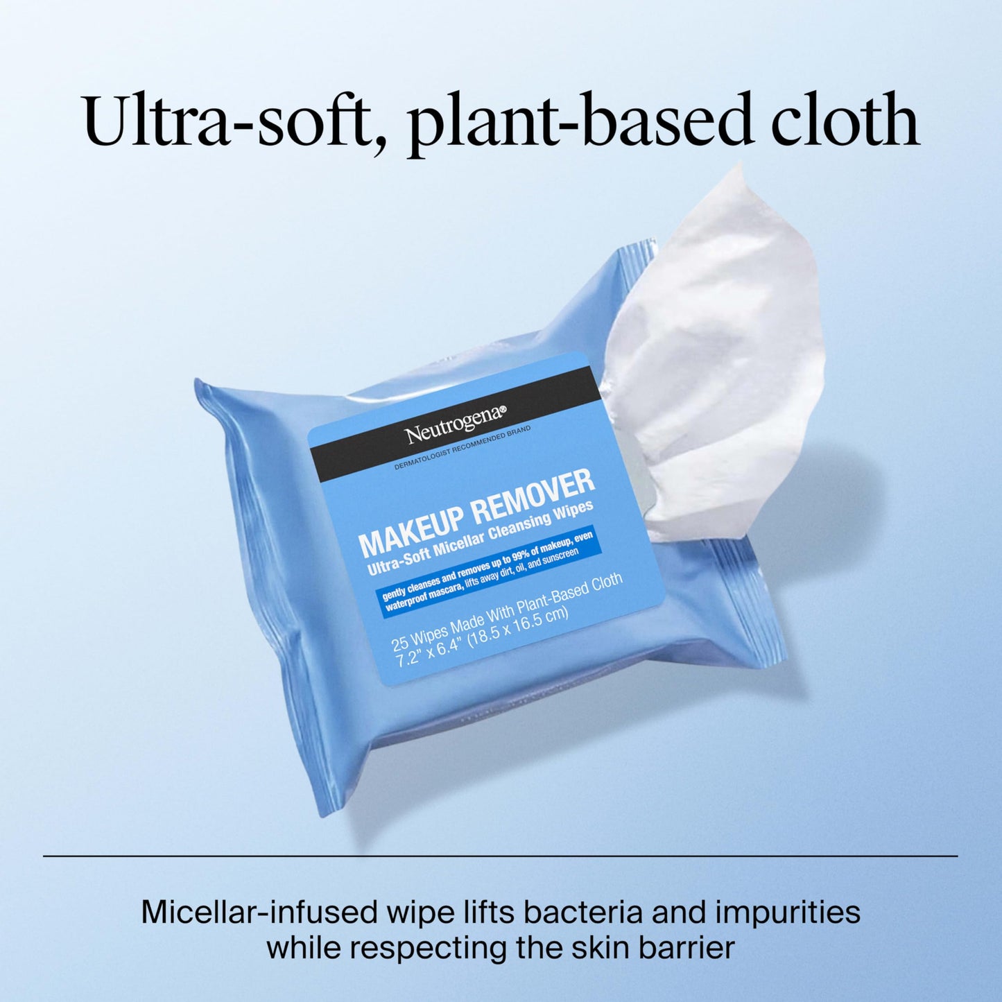 Neutrogena Makeup Remover Wipes, Daily Facial Cleanser Towelettes, Gently Cleanse and Re-move Oil & Waterproof Makeup, Alcohol-Free Makeup Wipes, 21 Beauty & Personal Care Neutrogena