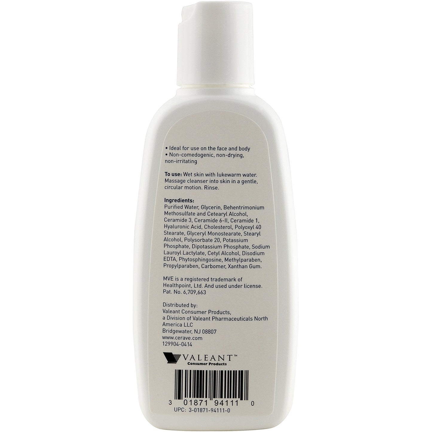 CeraVe Hydrating Face Wash | 3 Fluid Ounce Travel Size | Daily Facial Cleanser for Dry Skin | Fragrance Free Beauty & Personal Care CeraVe