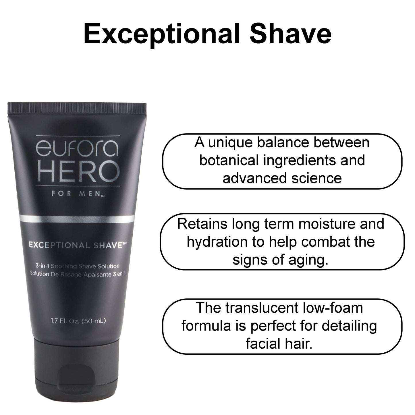 Eufora Hero for Man Exceptional Shave Beauty and Personal Care Eufora