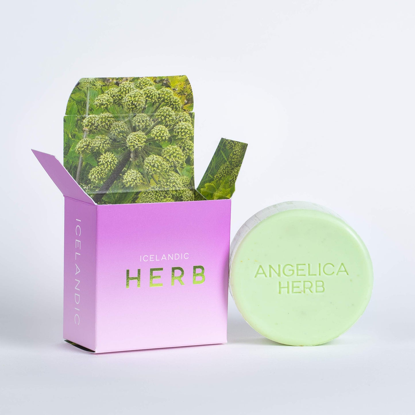 HALLÓ SÁPA Icelandic Angelica Herb Soap Beauty & Personal Care HALLÓ SÁPA