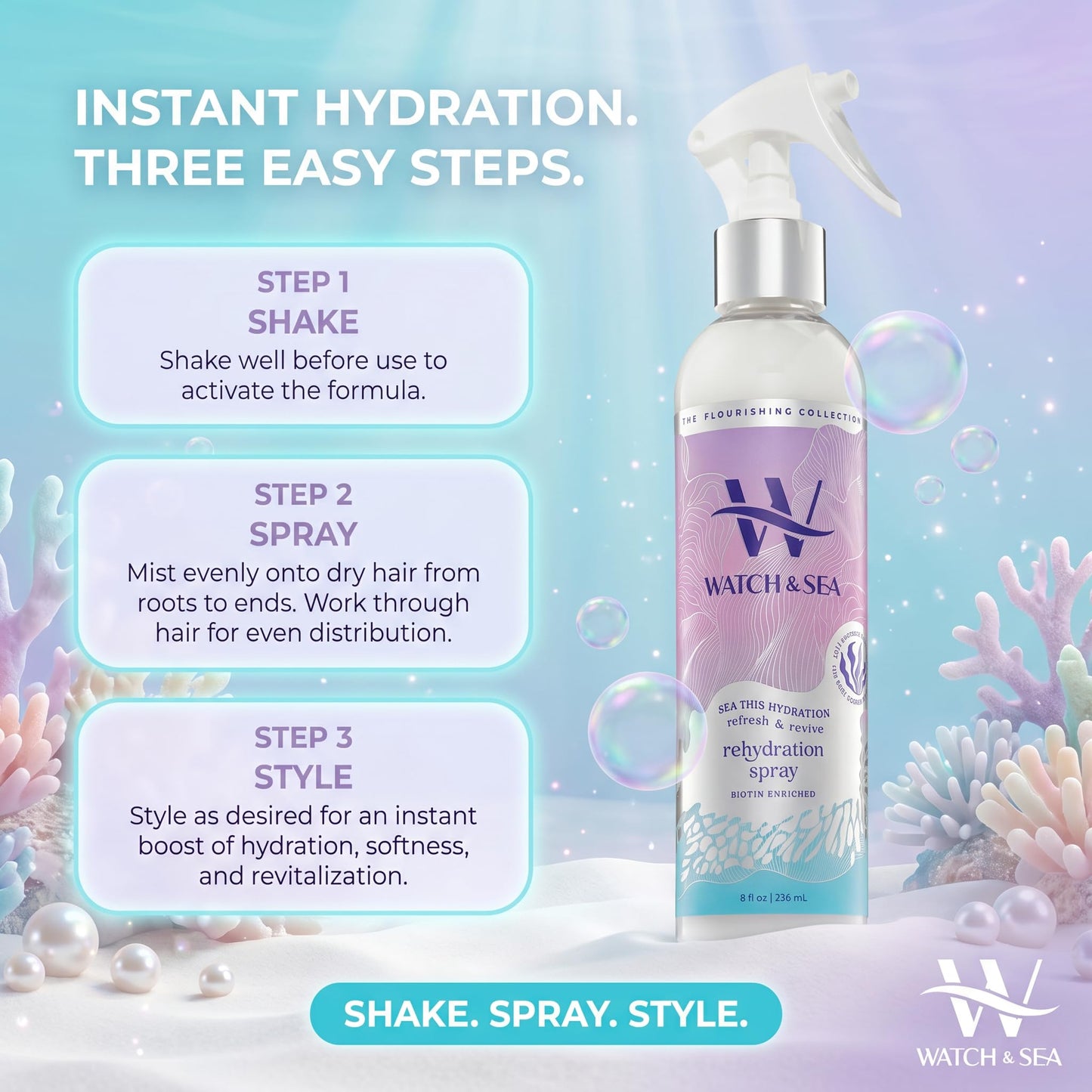 Watch & Sea “SEA THIS HYDRATION” Refresh & Revive Rehydration Spray Beauty & Personal Care WATCH & SEA BEAUTY