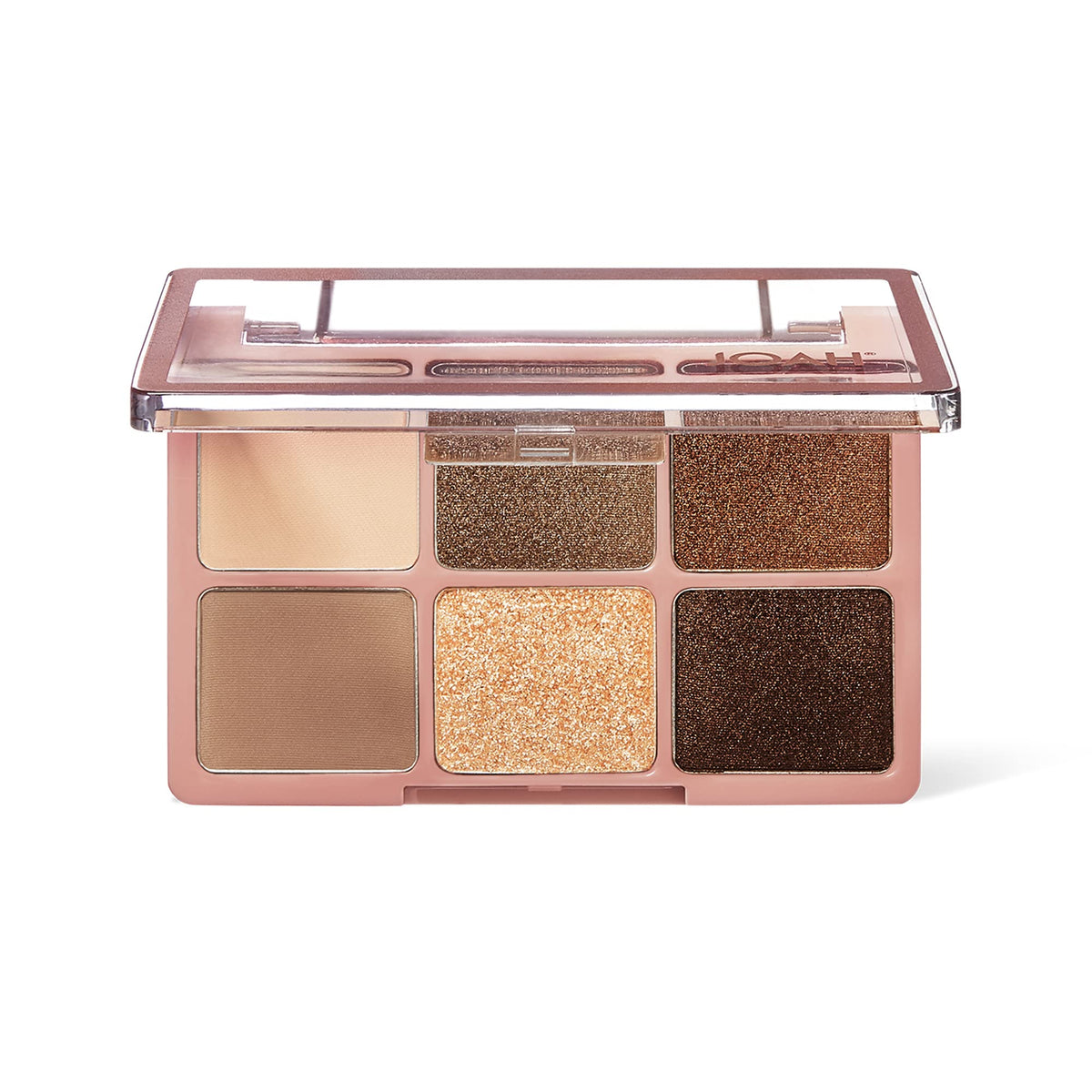 JOAH Eyeshadow Palette, Escapades Eye Makeup, 6 Shades, Richly Pigmented, Long Lasting Powder Shadow in Matte & Shimmer Finishes, Korean Beauty