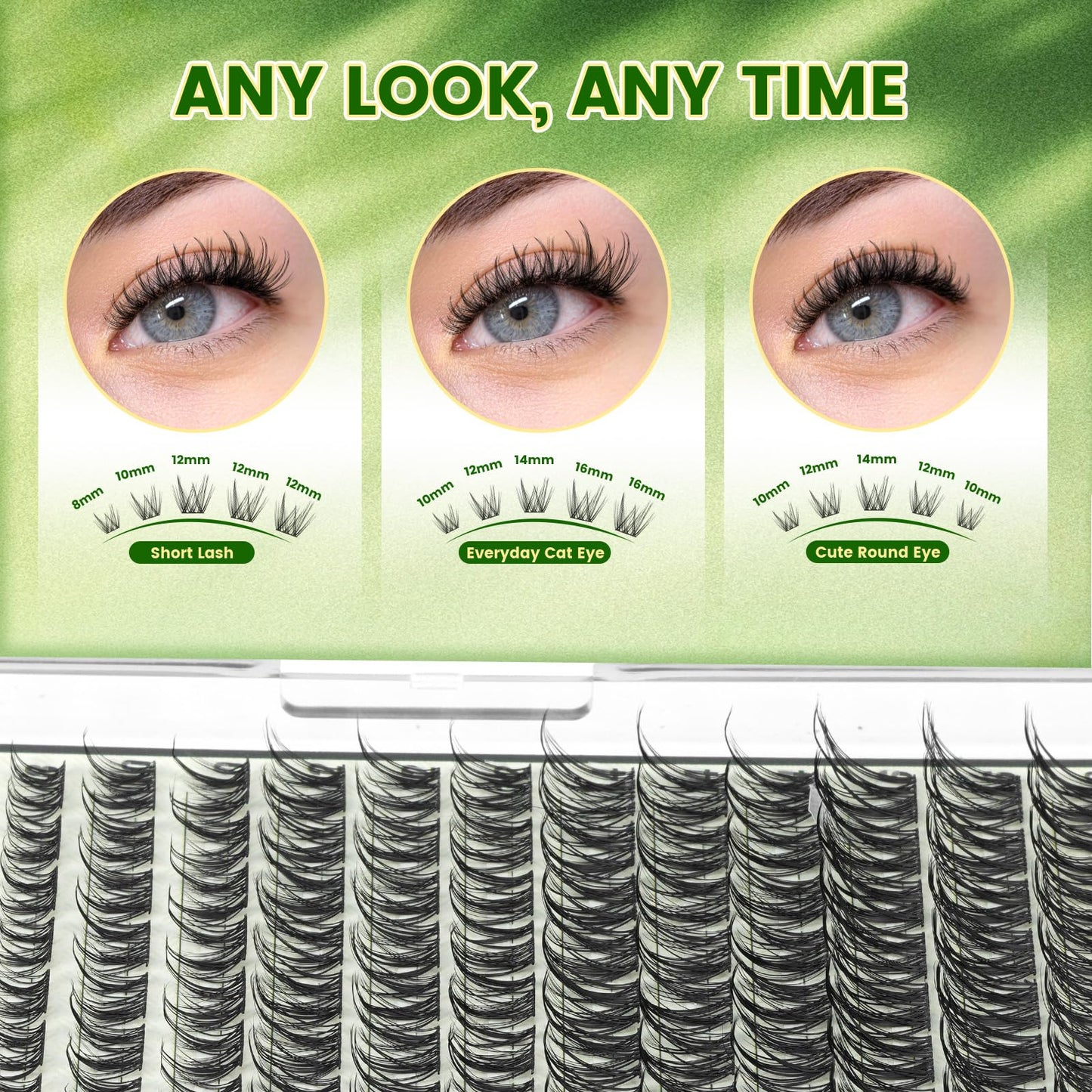 KEYYOU KY03 Lash Clusters Kit, DIY Eyelash Extension Kit Beauty and Personal Care KEYYOU