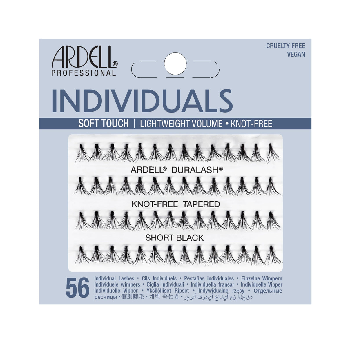 Soft Touch Individuals Knot-Free Short Black