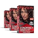 Revlon Colorsilk Beautiful Color Permanent Hair Color, (OLD VERSION) 32 Dark Mahogany Brown (Pack of 3) Beauty & Personal Care REVLON