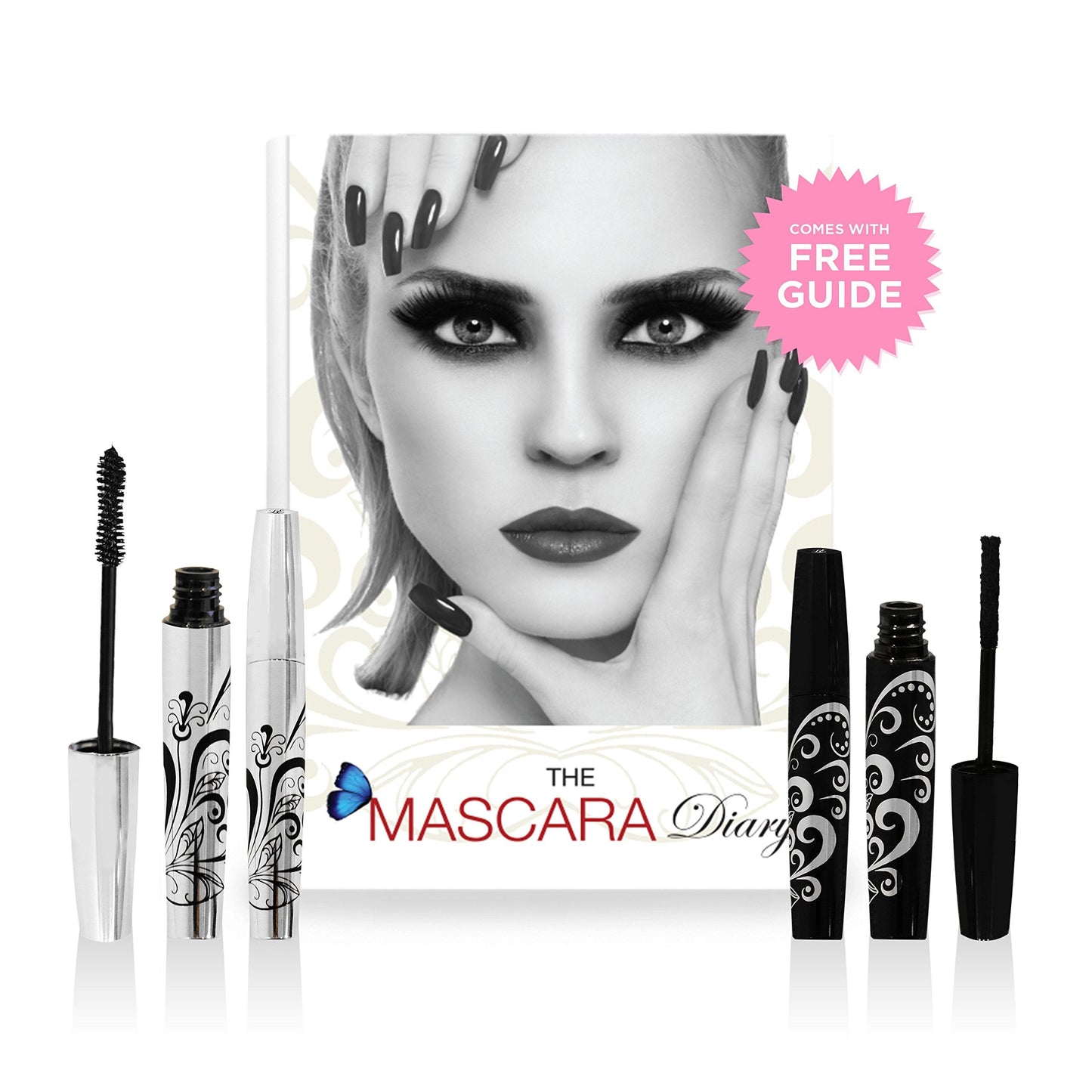 400x Silk Fiber Lash Mascara - Best for Thickening & Lengthening Eyelashes - Premium Quality, Last All Day, Waterproof, Smudge proof, Hypoallergenic Beauty & Personal Care Lagure