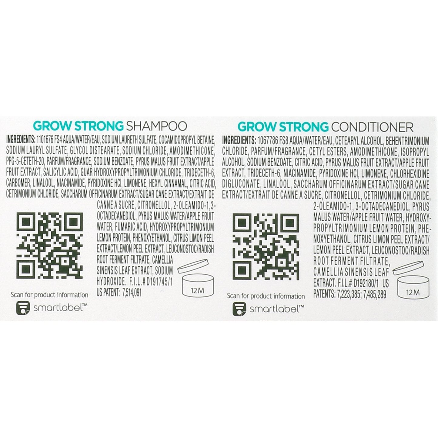 Garnier Hair Care Fructis Shampoo & Conditioner Kit, Grow Strong Beauty & Personal Care Garnier