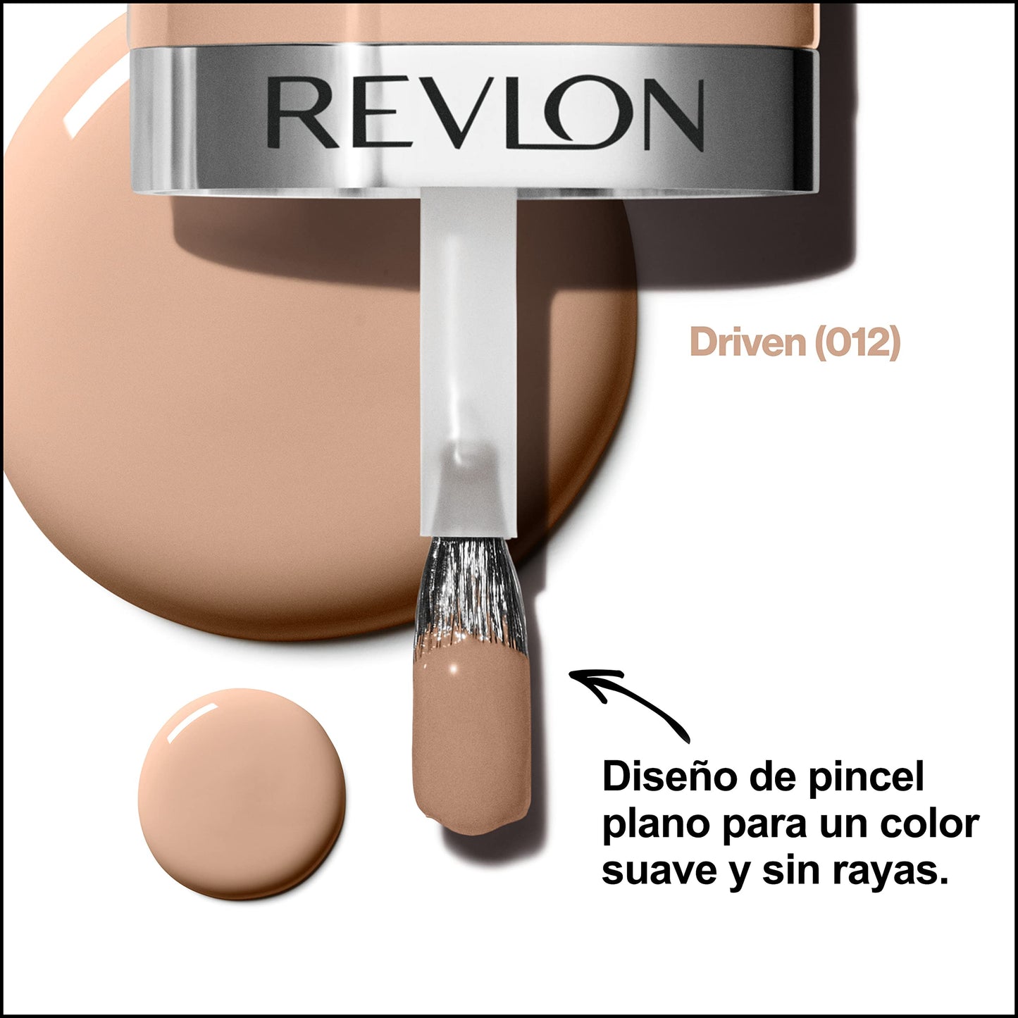 REVLON Ultra HD Snap Nail Color, Natural Rich Glossy Polish, 100% Vegan Formula, No Base or Top Coat Needed, 012 Driven, 0.27 fl oz Beauty & Personal Care REVLON
