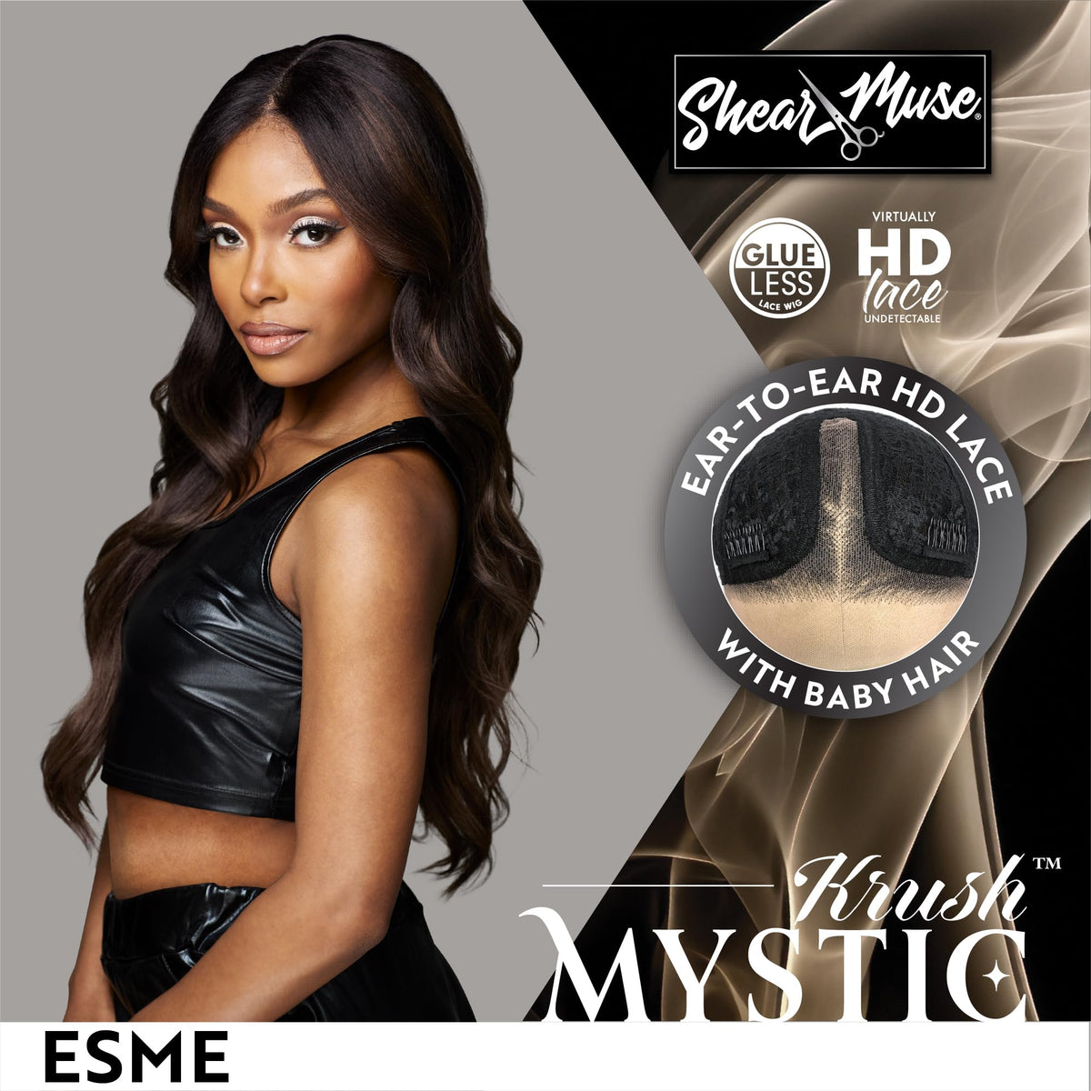 Sensationnel Shearmuse Mystic Krush LaceWig-Esme, BALAYAGEMUSHROOMBLONDE
