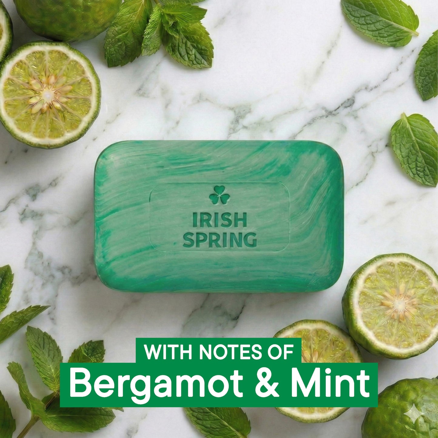 Irish Spring Bar Soap for Men, Original Clean, Smell Fresh and Clean for 12 Hours, Men Soap Bars for Washing Hands and Body, Mild for Skin, Recyclable Beauty & Personal Care Irish Spring