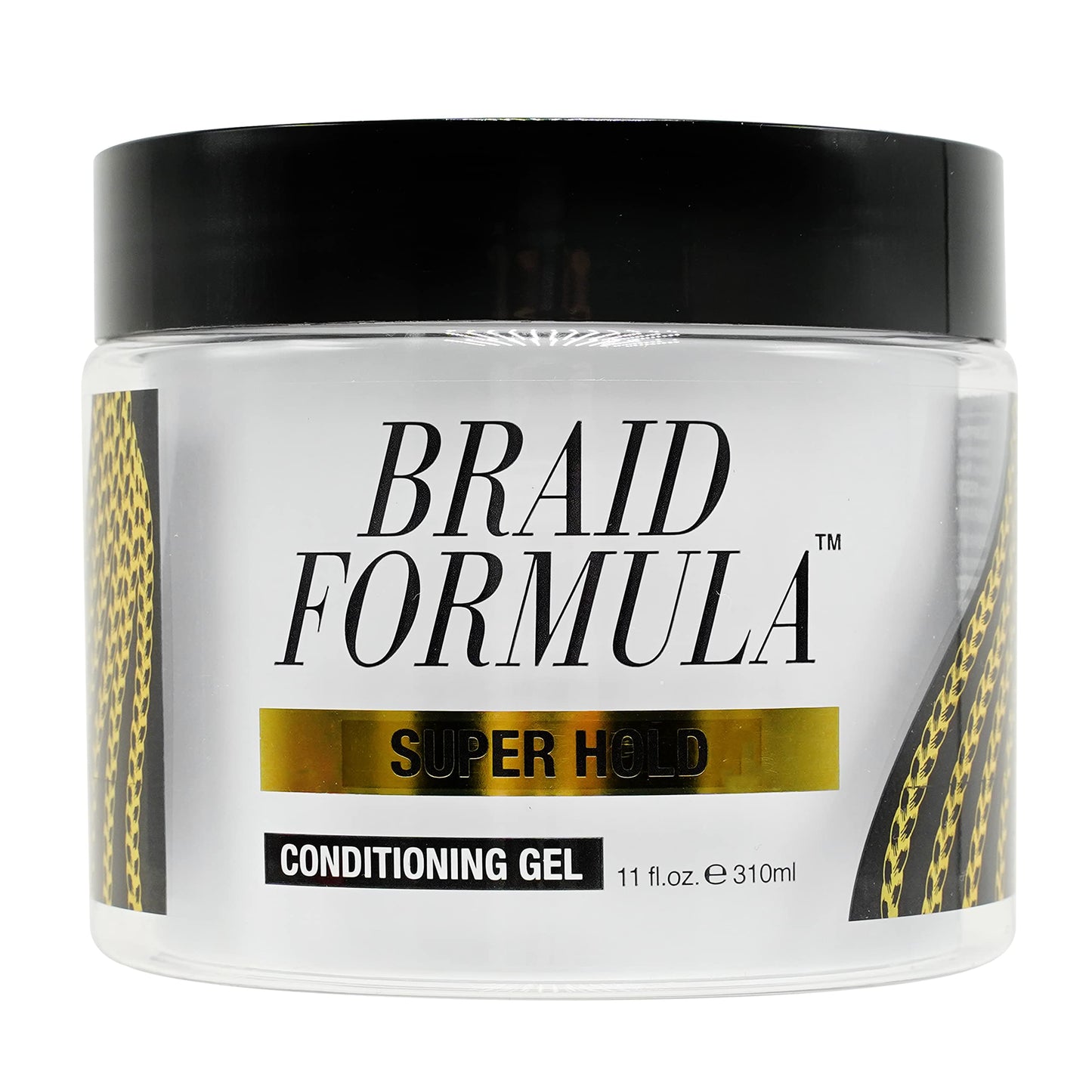 EBIN NEW YORK Braid Formula Conditioning Gel, Super Hold, 11 Oz - Great for Braiding, Twisting, Edges, No Residue, No Flaking, Strong Hold, High Beauty and Personal Care EBIN NEW YORK