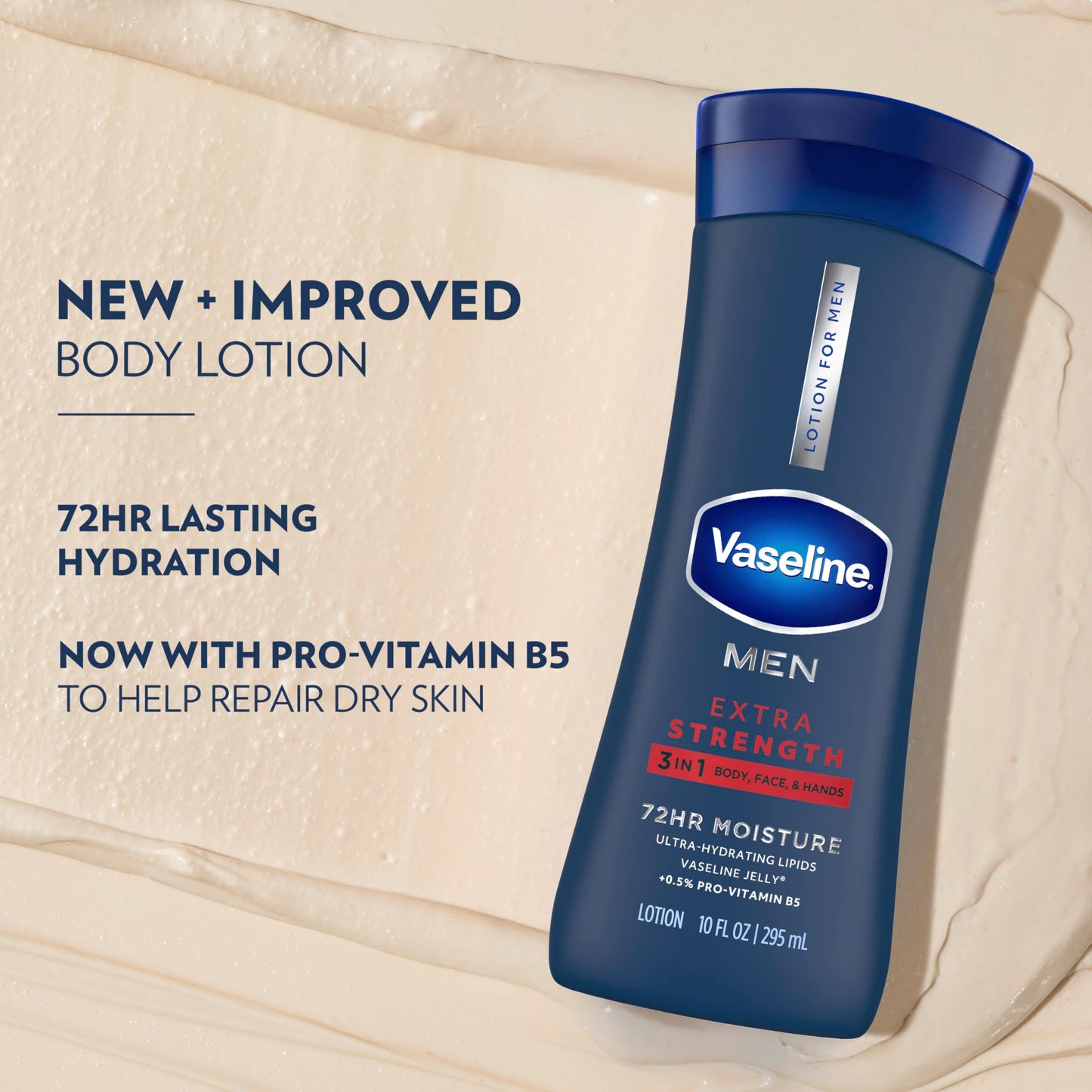 Vaseline Men Healing Moisture Hand and Body Lotion Extra Strength 10 oz Beauty & Personal Care Vaseline