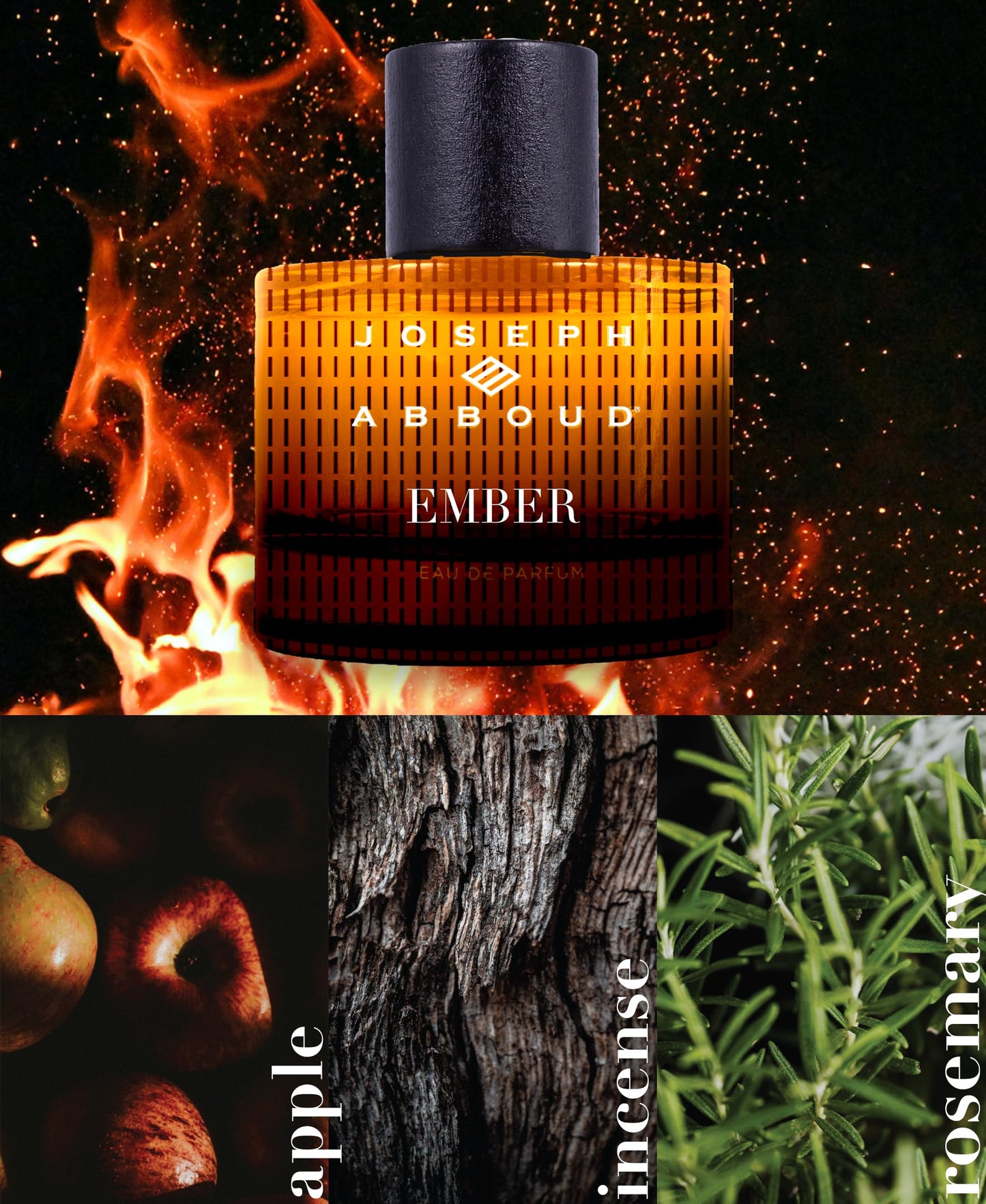 Joseph Abboud Ember Eau de Parfum Cologne, 3.4 fl. oz. for Men Beauty & Personal Care Joseph Abboud