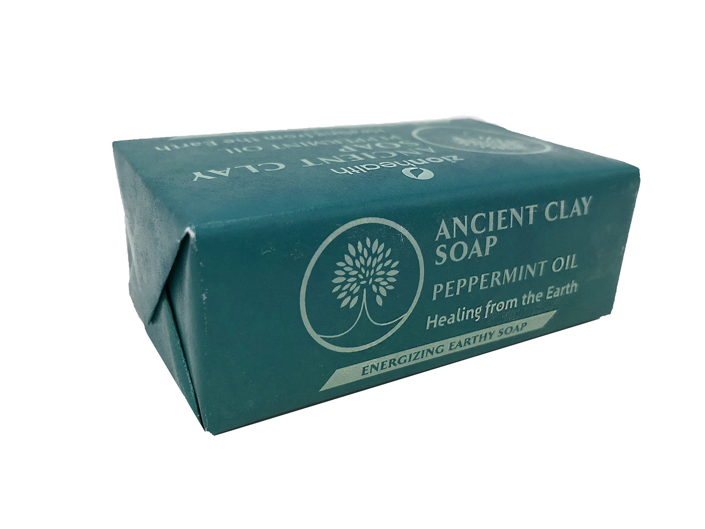 Zion Health Ancient Clay Soap Peppermint Oil 6 oz, 170g Beauty & Personal Care Adama Minerals