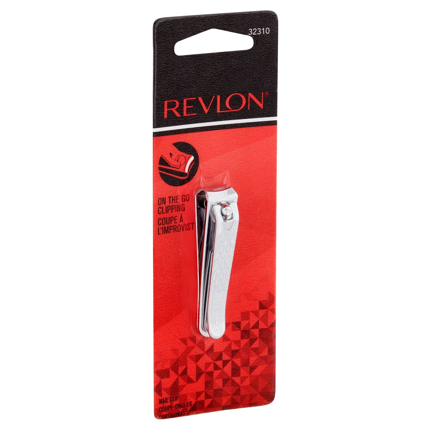 Revlon Compact Nail Clipper, Small Mini Design, Perfect for Travel, Use to Trim Fingernails and Toenails, Stainless Steel, 1 Count Beauty & Personal Care REVLON