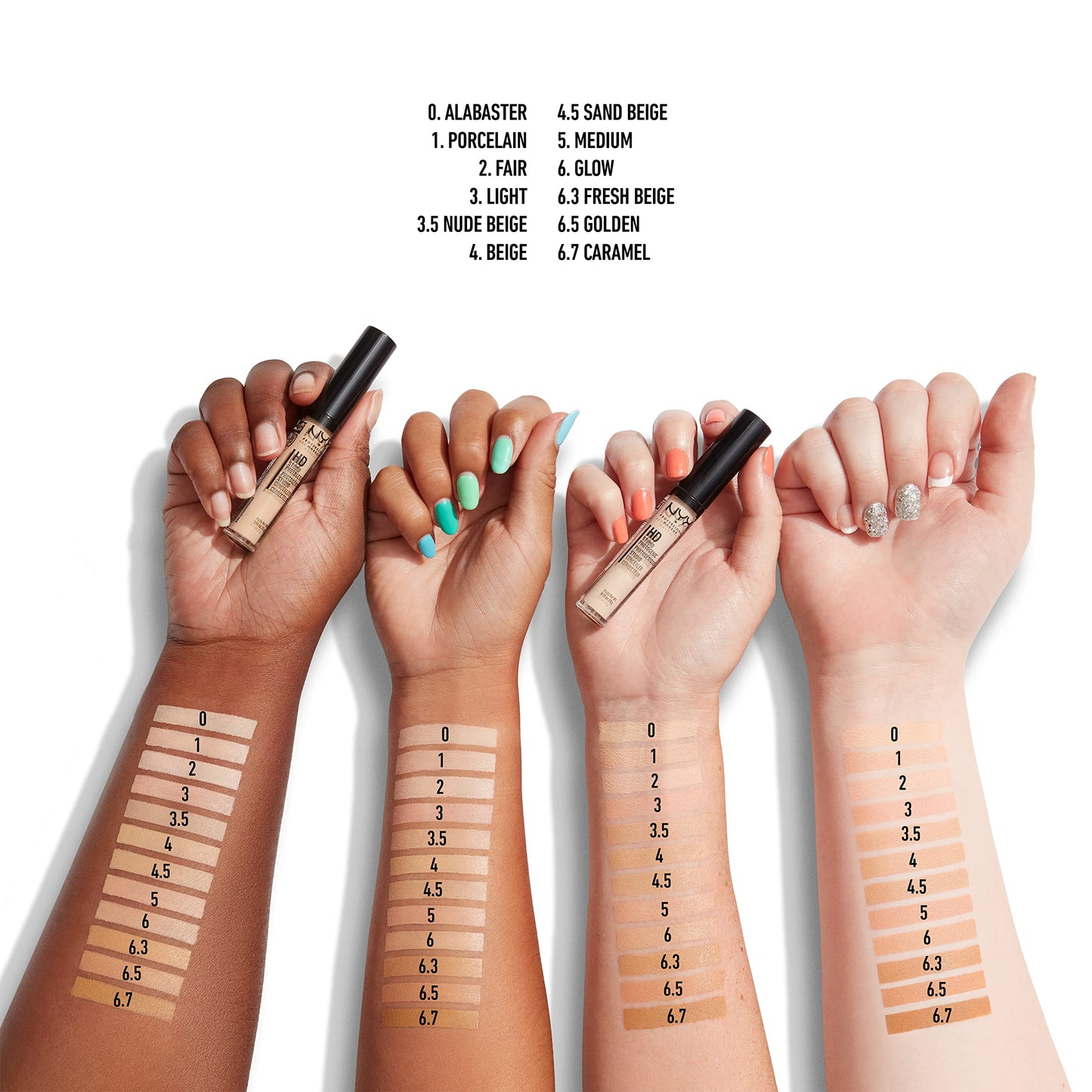 NYX PROFESSIONAL MAKEUP HD Studio Photogenic Concealer Wand, Medium Coverage - Light Beauty & Personal Care NYX PROFESSIONAL MAKEUP