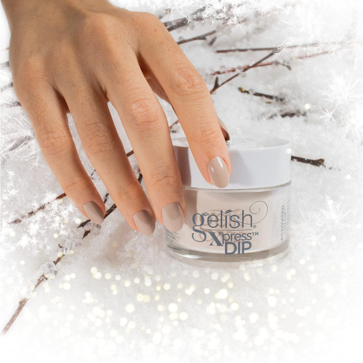 Gelish Xpress Dip Powder Nail Manicure - Bare & Toasty, 1.5 oz