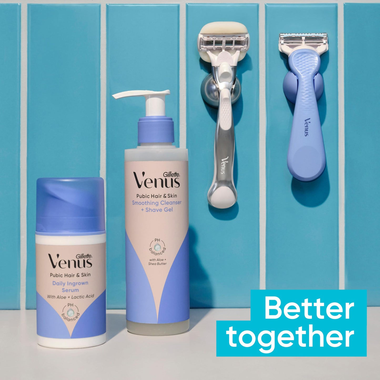 Venus Smoothing Skin Cleanser + Shave Gel for Women, 2-in-1 formula,190ml Beauty and Personal Care Gillette Venus
