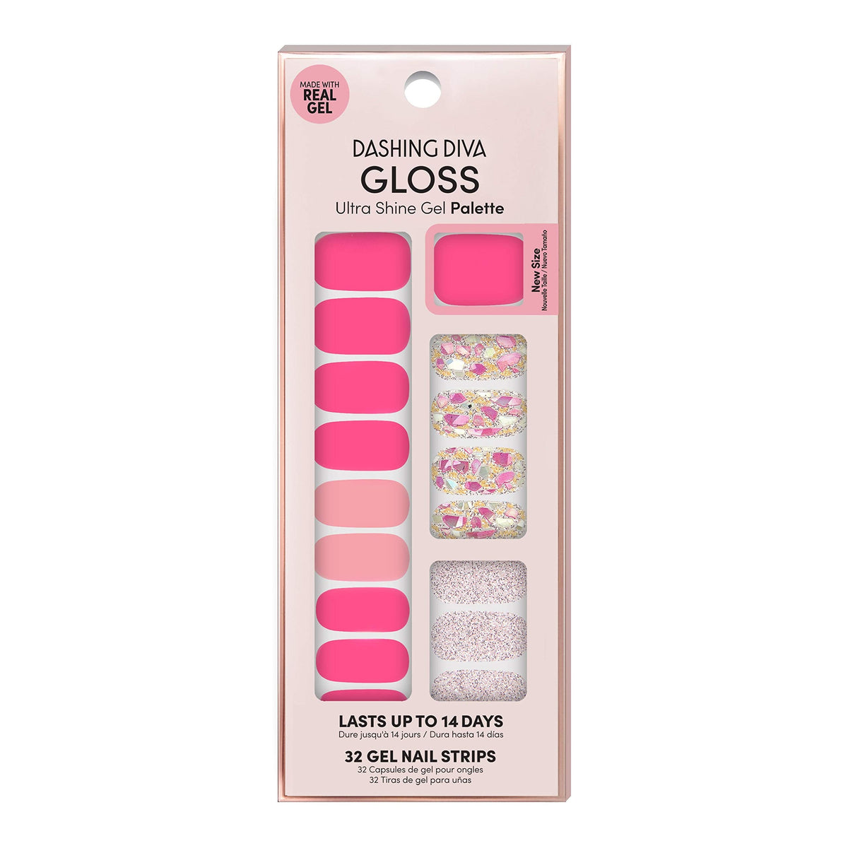Dashing Diva Gloss Ultra Shine Gel Palette ( Palm Beach) Beauty & Personal Care Dashing Diva