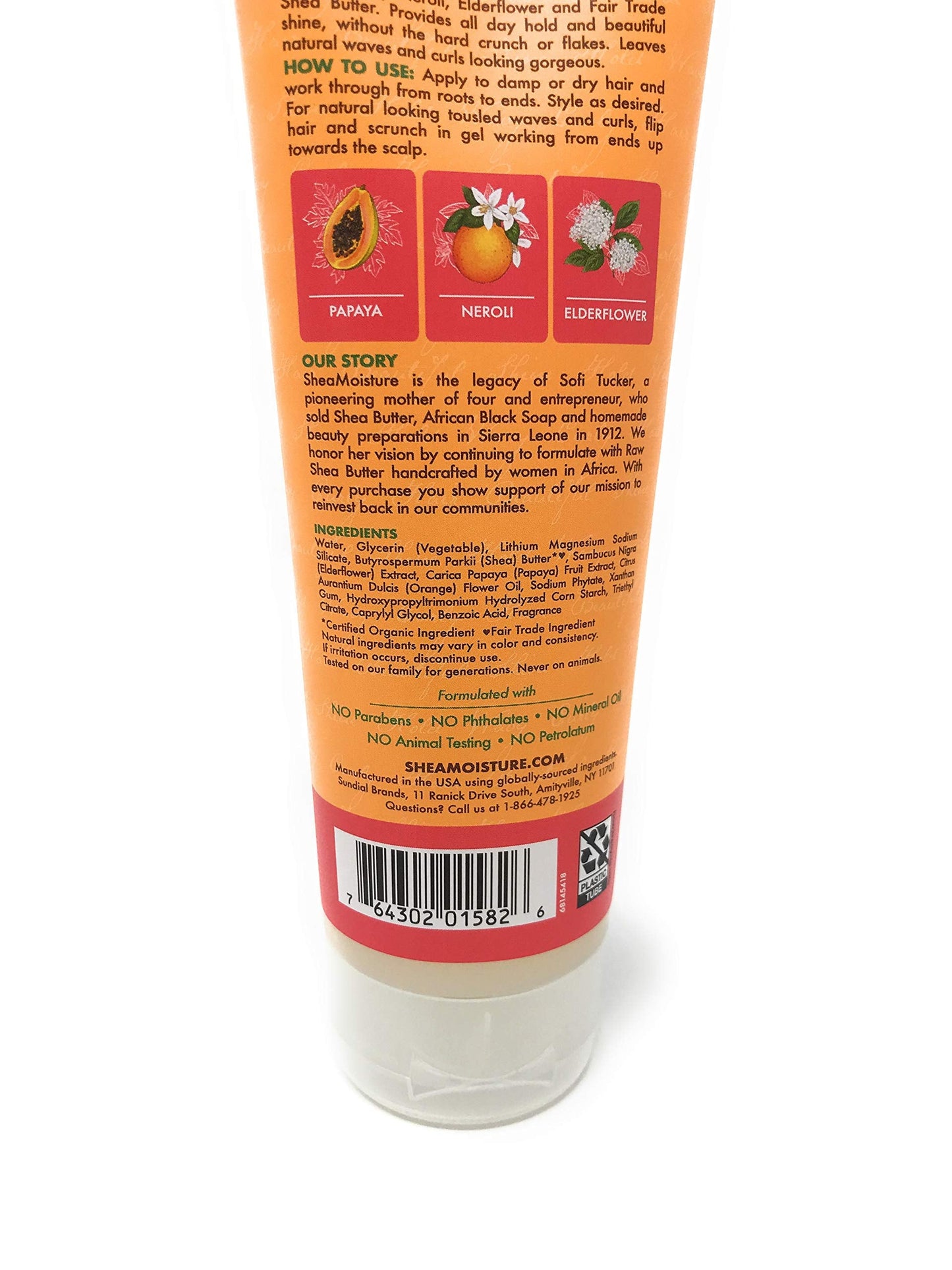 Shea Moisture, All Day Frizz Control Styling Gel Papaya & Neroli, 8 Ounce Beauty & Personal Care Shea Moisture