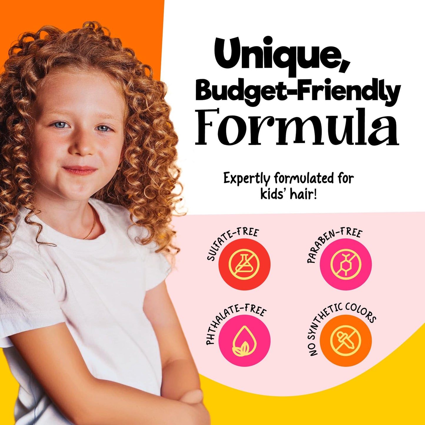 CurlyKids Frizz Control Paste - Anti-Frizz Styling Paste for Curly, Kinky, Coily & Mixed-Texture Hair - Smooth Edges, Tame Flyaways, Maximum Moisture Beauty & Personal Care CurlyKids