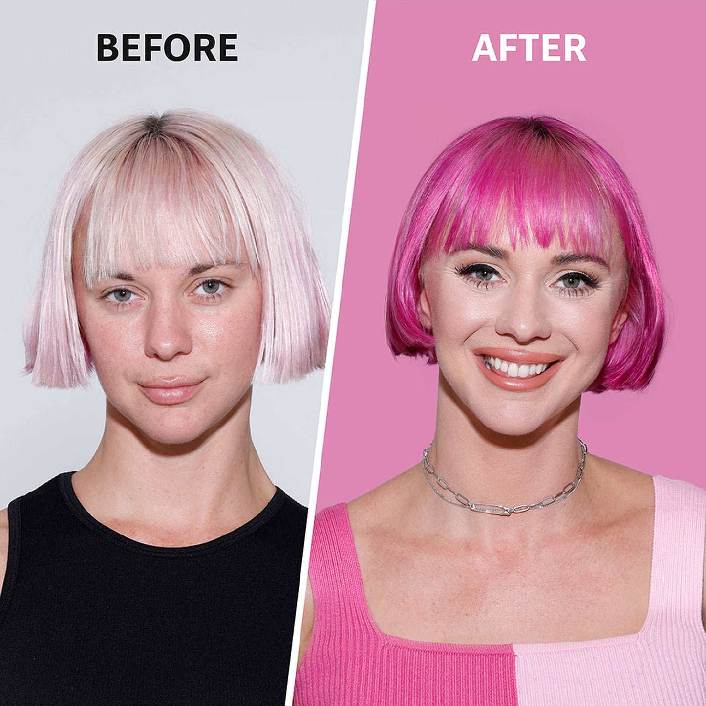 Splat Color Crush Bold Foam Hair Color, Pink, 5 oz., Refresh Vivid Colors in Just 10 Minutes, Lasts Up to 10 Washes, Buildable Foam Hair Product Beauty & Personal Care Splat