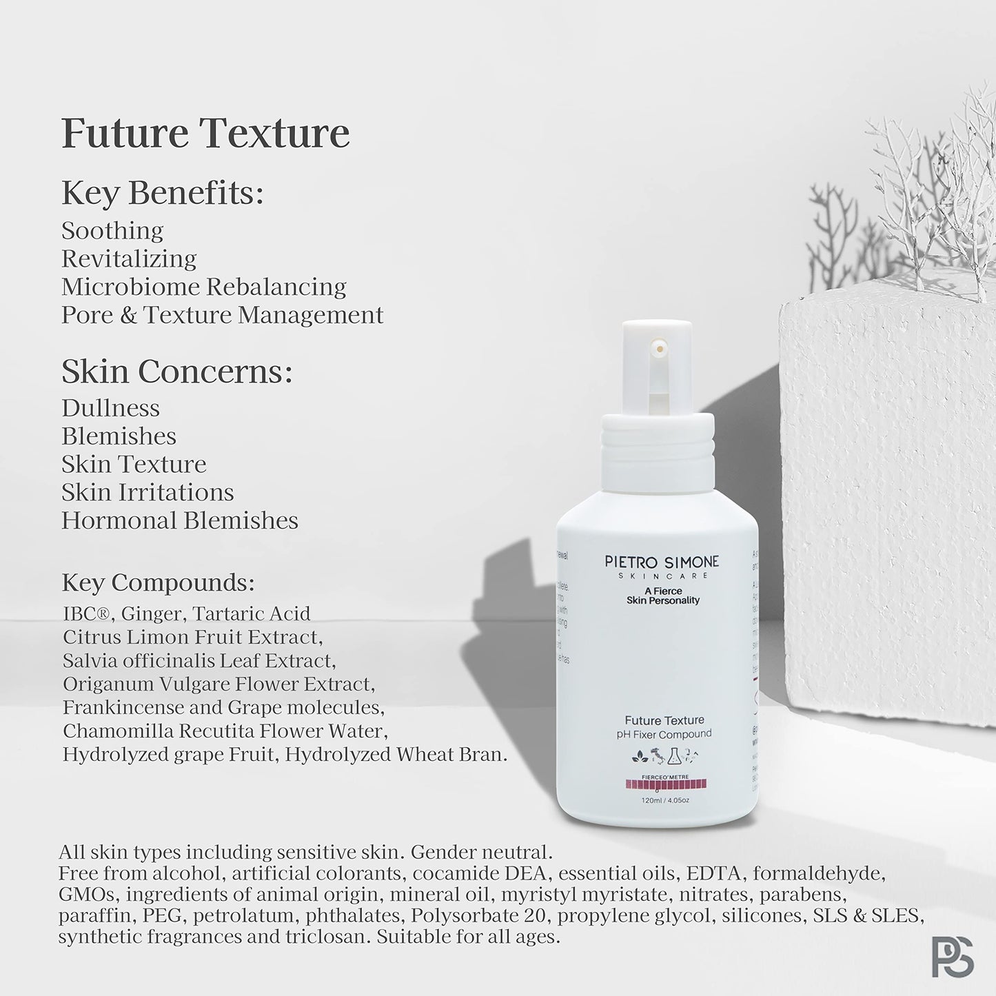 Pietro Simone Skincare, Future Texture, 4.1 FL OZ Beauty & Personal Care Pietro Simone Skincare