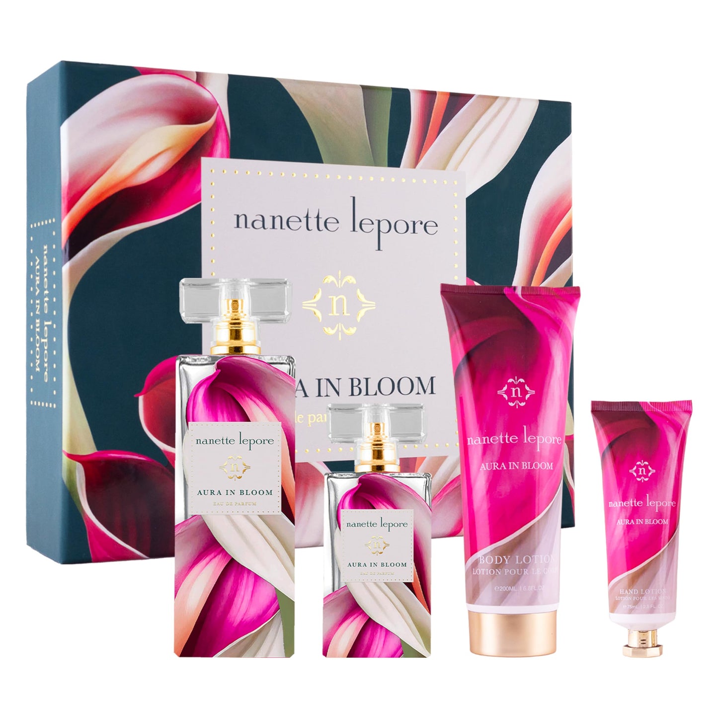 Aura in the Bloom 4 pc. Eau de Parfum Gift for Her, 3.4 fl. oz., by Nanette Lepore Beauty & Personal Care Nanette Lepore