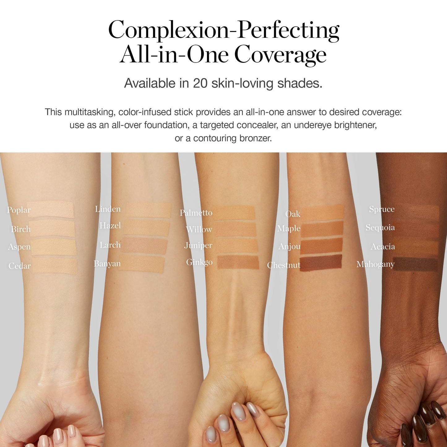Ogee Sculpted Complexion Foundation Stick (Linden 1.25N Light Beige, Neutral Undertones) Full Coverage Foundation Makeup - Instantly Balance & Even Beauty & Personal Care Ogee