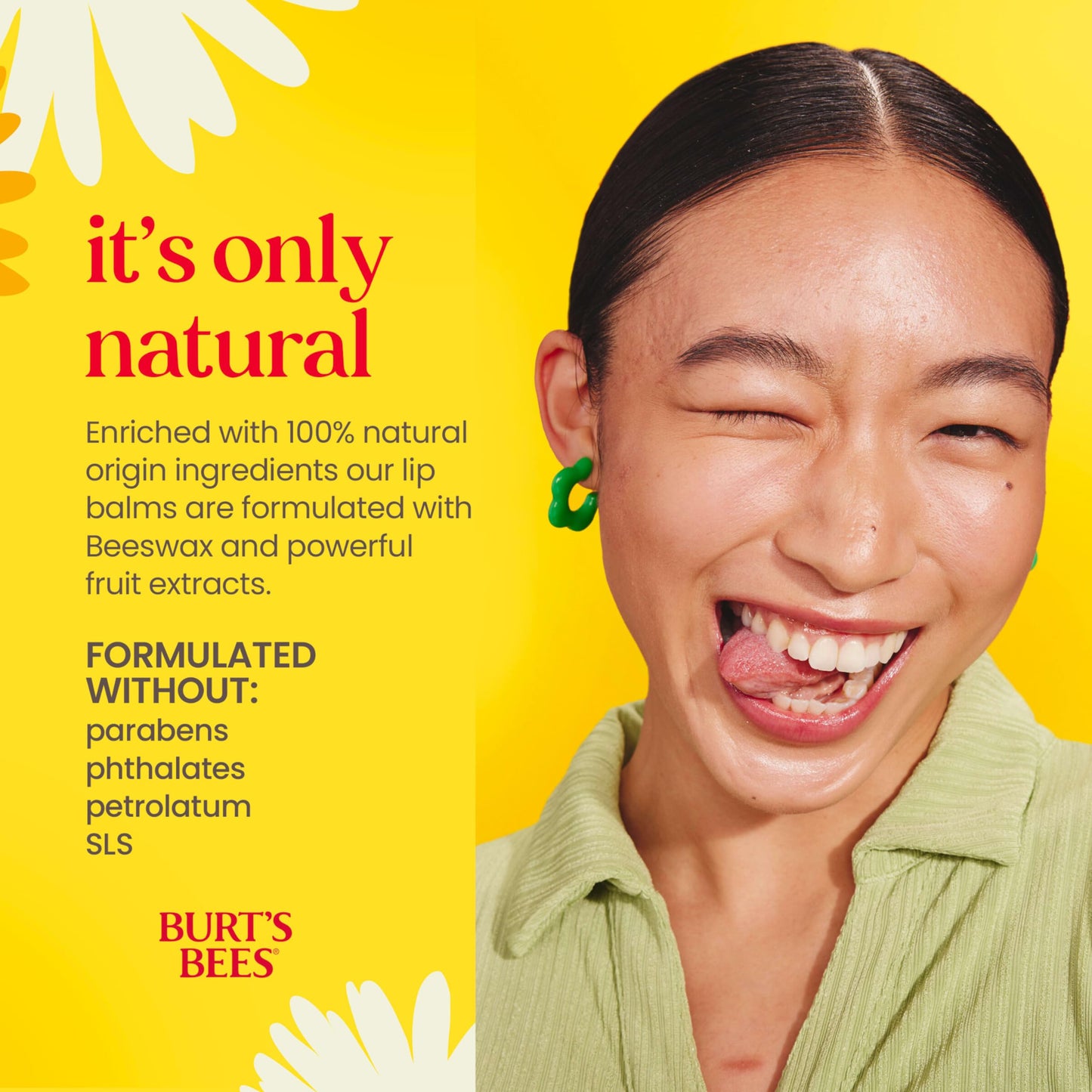 Burt's Bees Winter Wonders Lip Balm Set, Natural Origin Lip Care, 3 Tubes, 0.15 oz. Beauty & Personal Care Burt's Bees