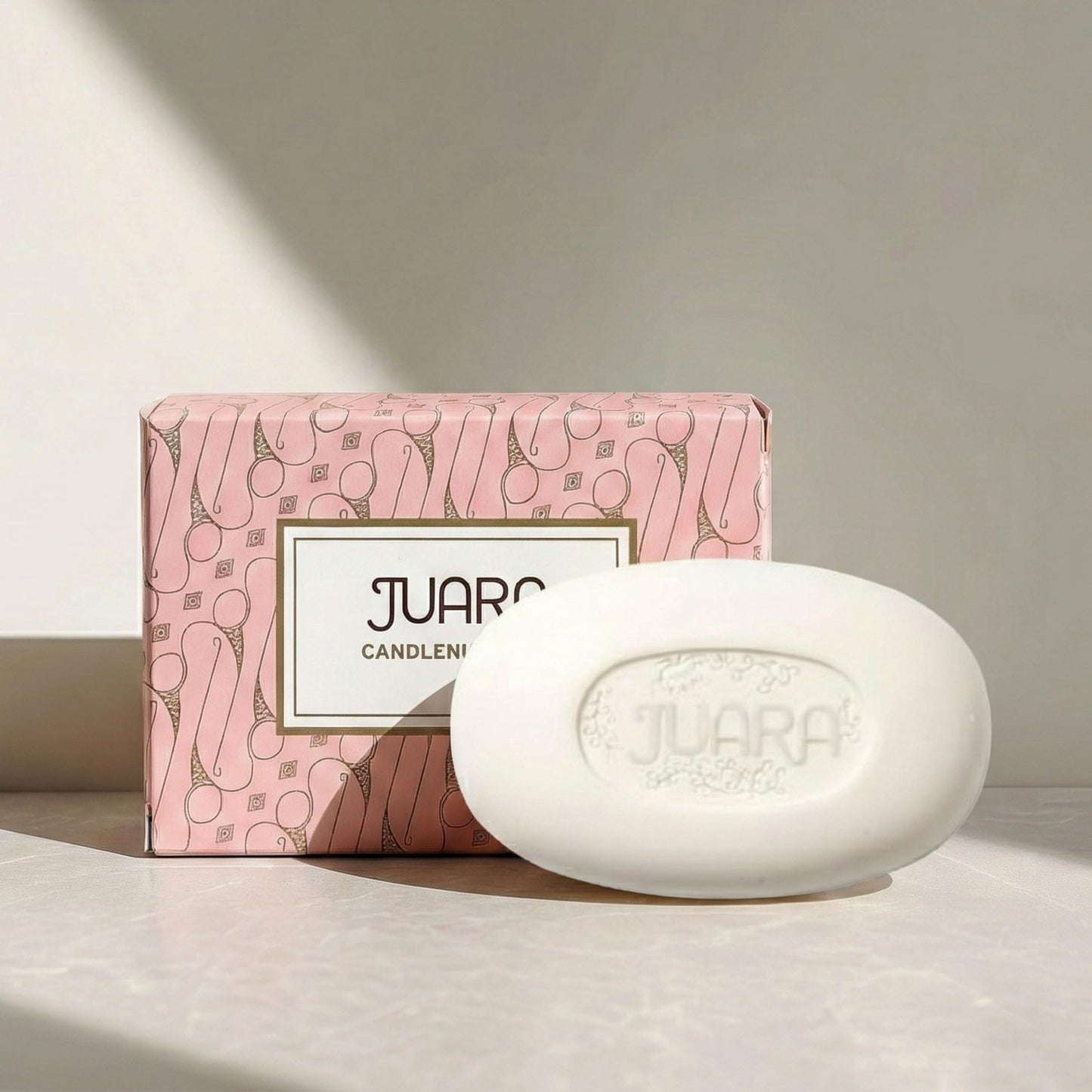 Juara Candlenut Bar Soap - Natural Moisturizing Bar Soap 4.2oz - Body Soap with Shea Butter Mango Moringa Oil - Hand Soap for All Skin Types - Paraben Beauty & Personal Care Juara