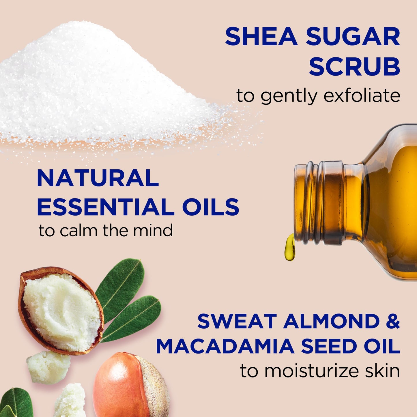 Dr. Teal's Shea Sugar Scrub Shea Butter & Almond Oil 19 Ounce Jar Beauty & Personal Care Dr Teal's