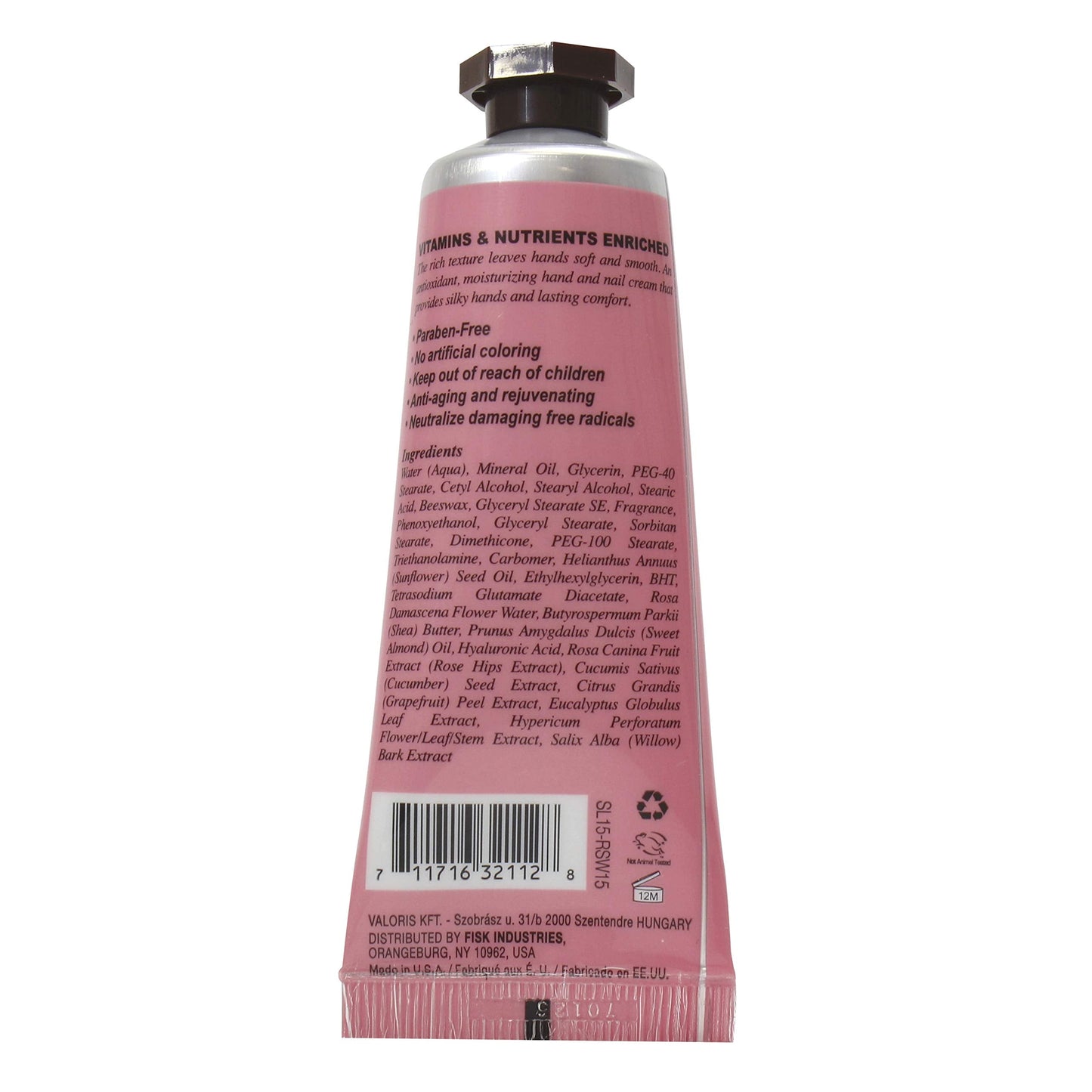 Difeel Invigorating Hand Cream- Rosewater with Pure Natural Oil and Vitamin E 1.4 ounce Beauty & Personal Care Difeel