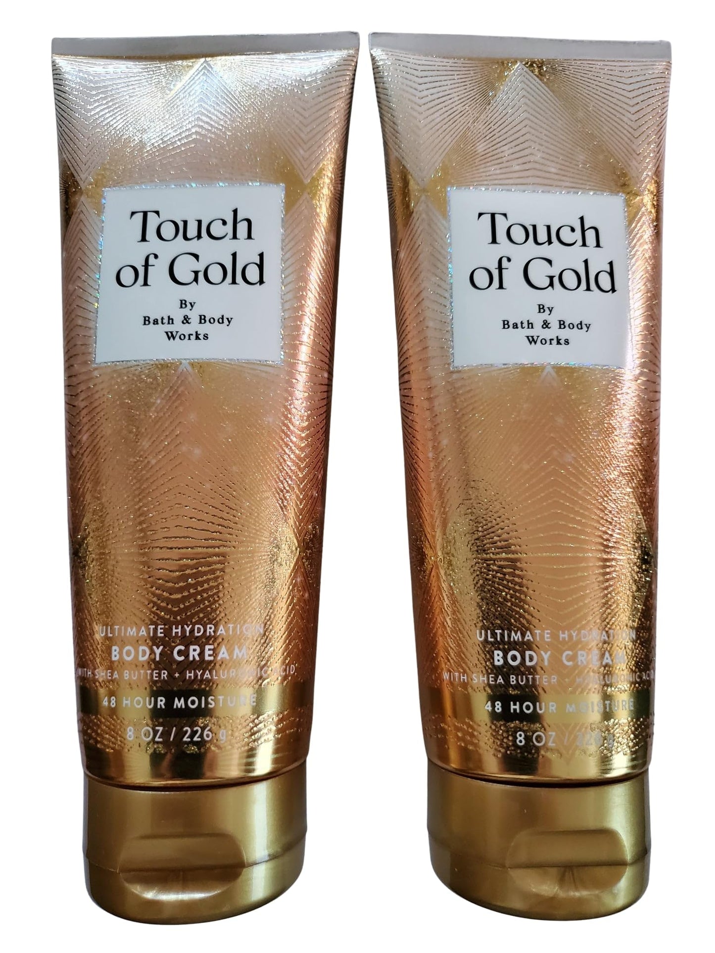 Bath & Body Works Touch of Gold Ultimate Hydration Body Cream 8 Ounces Pack of 2 Beauty & Personal Care Bath & Body Works