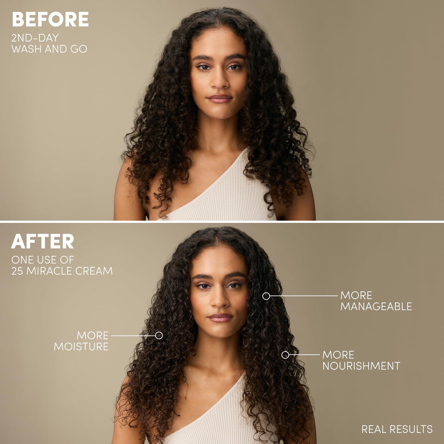 Mizani 25 Miracle Leave-In Cream - Hydrating Curl Cream with Coconut Oil, Curl Defining Leave In Conditioner, Anti Frizz, Heat Protectant Beauty & Personal Care Mizani