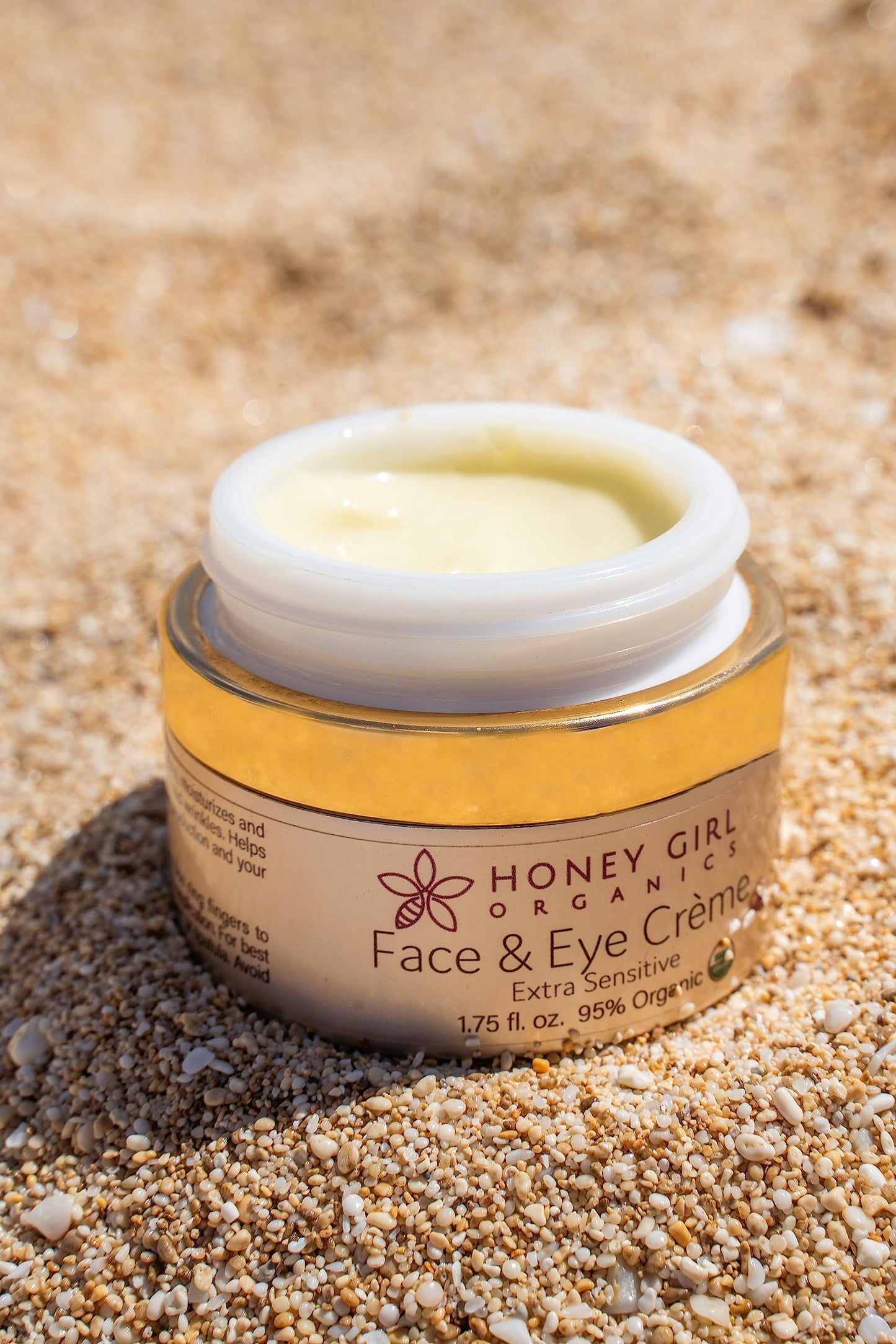 Honey Girl Organics Extra Sensitive Face and Eye Creme, 1.75 Fluid Ounce Beauty & Personal Care Honey Girl Organics