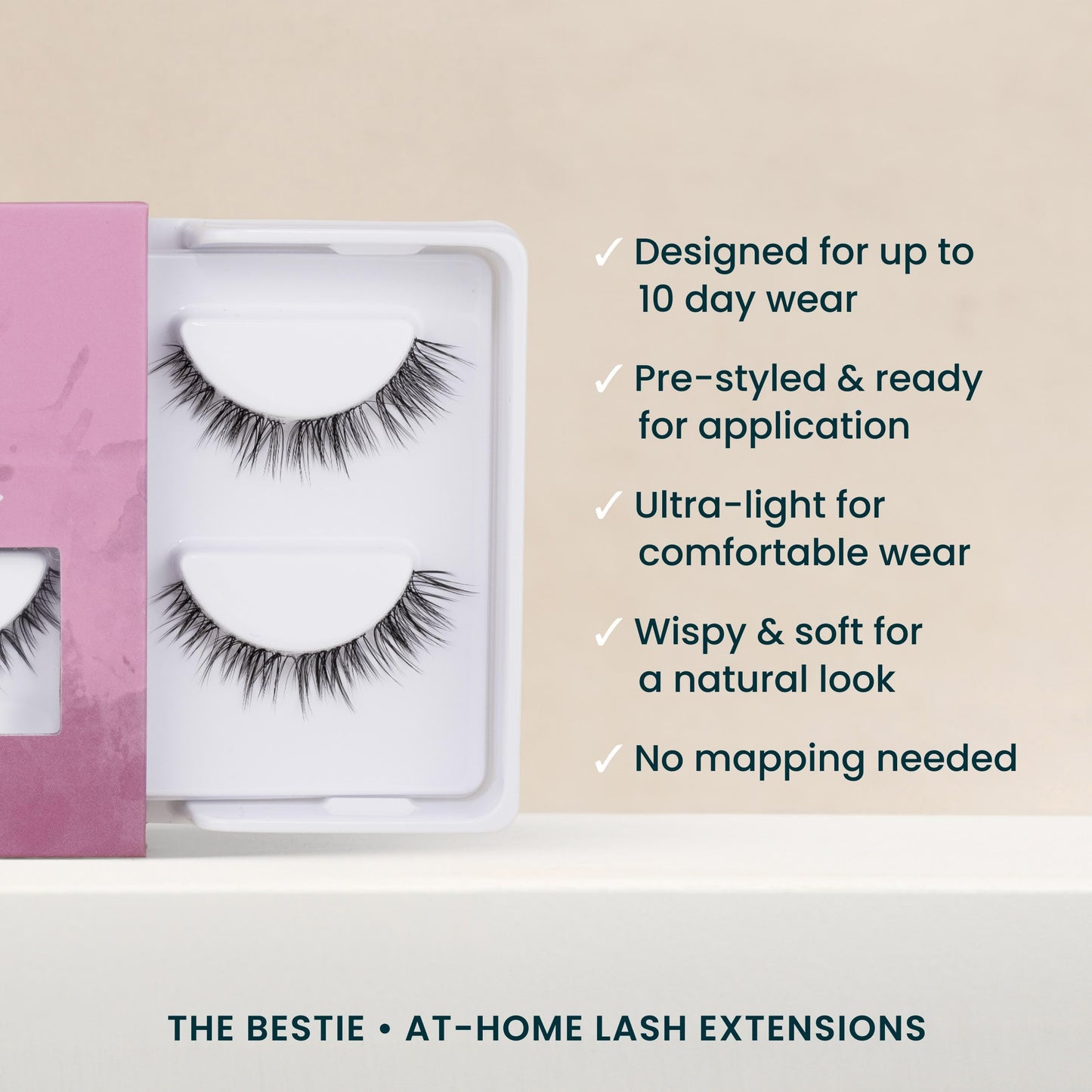 FlutterHabit The Bestie Lashes, 2 Sets of Eyelashes, DIY Lash Extensions, Up to 10 Day Lash Wear, Salon Quality Cluster Eyelashes for a Natural Look… Beauty & Personal Care FlutterHabit