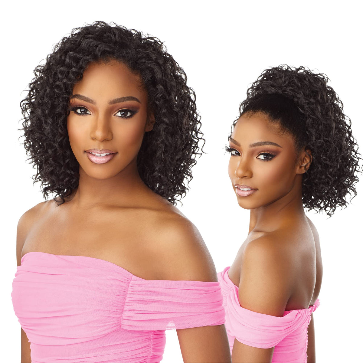 Sensationnel Instant Weave Half Wig-14, 2 DARKBROWN