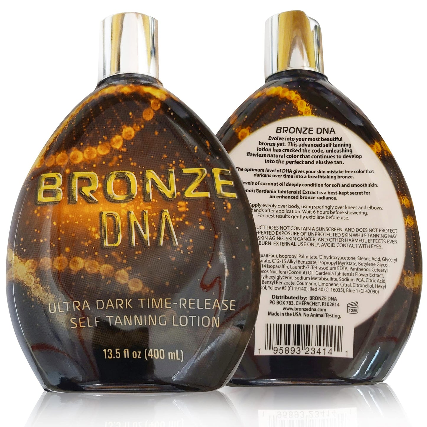 Bronze DNA Natural Sunless Self Tanning Lotion - Sunless Tanner for Women and Men - The Gradual Self Tan for Light, Medium & Dark Tans - Physics Color Beauty & Personal Care BRONZE DNA