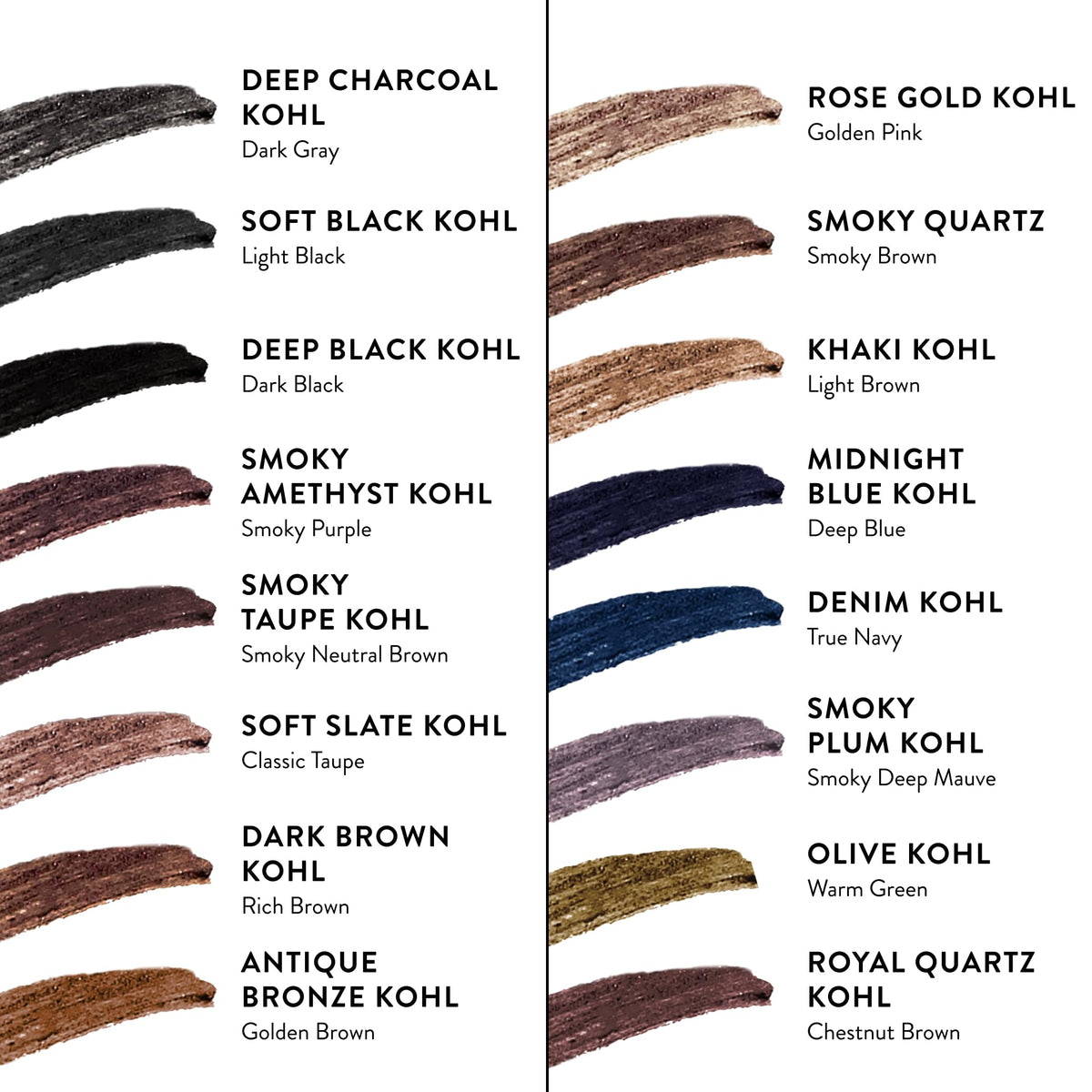 LAURA GELLER Kajal Longwear Kohl Eyeliner Pencil - Deep Black