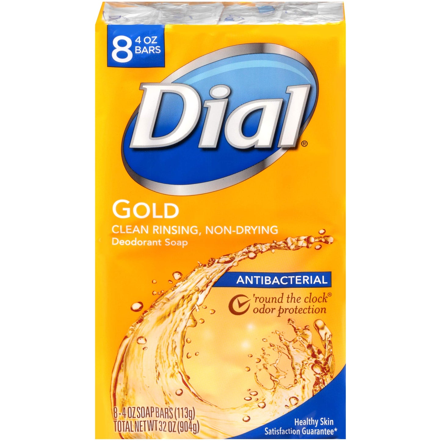 Dial Bar Gold Antibacterial Deodorant Soap, 4 oz ea 8 ct Beauty & Personal Care Dial