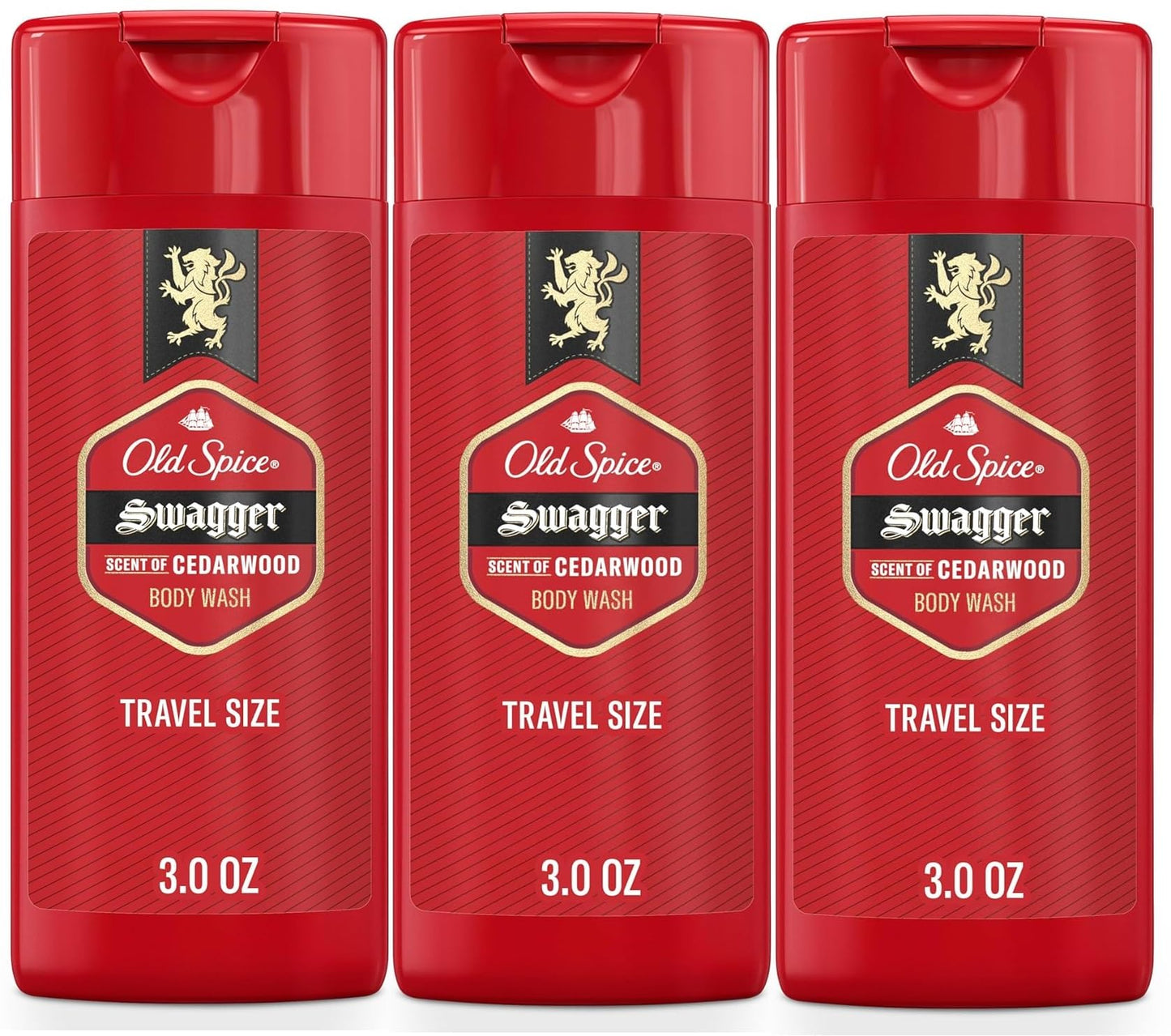 Old Spice Body Wash, Slugger Scent, 3 fl oz, Travel Size, Pack of 3 Beauty & Personal Care Old Spice